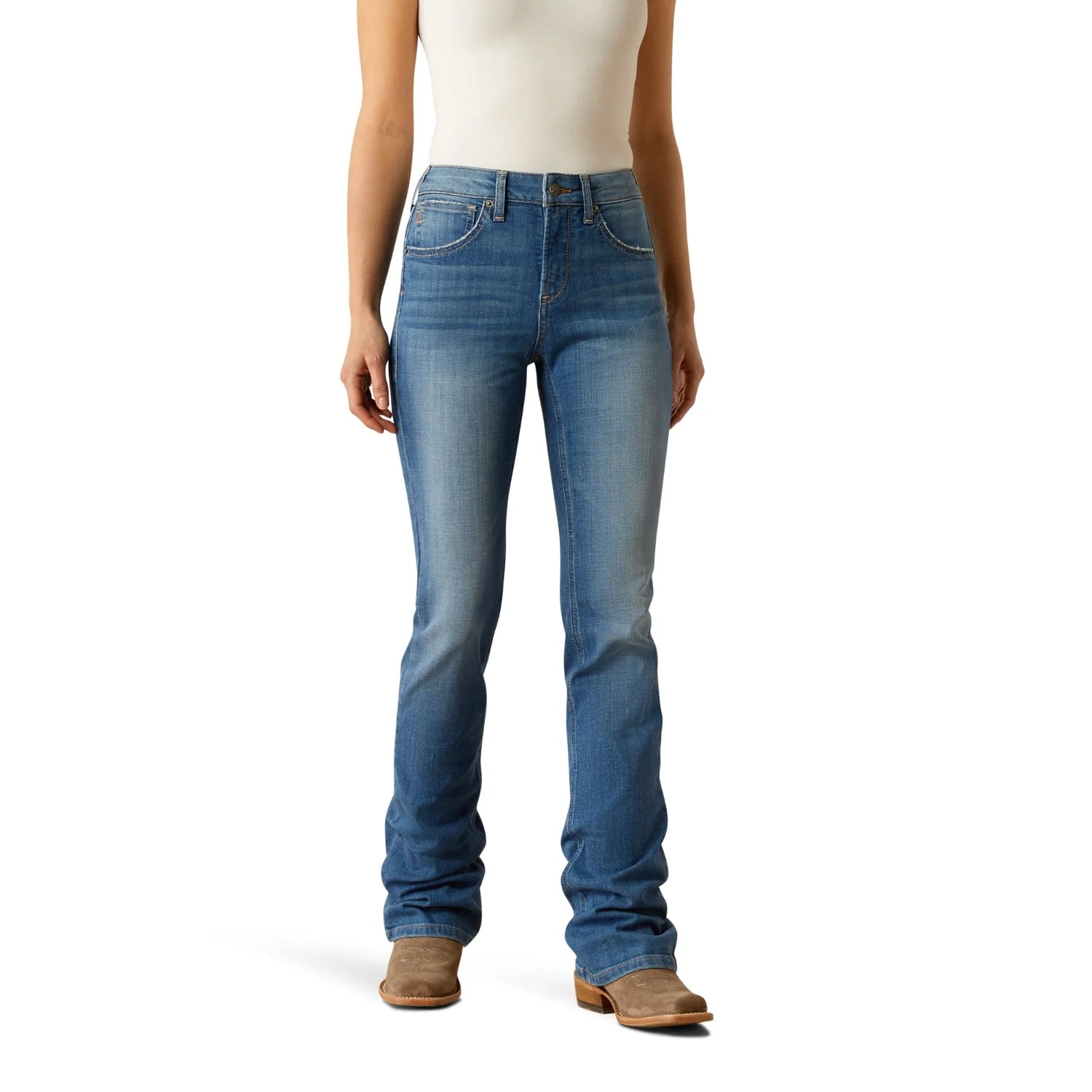 Ariat Women's High Rise Cassandra Boot Cut Jean - Anaheim
