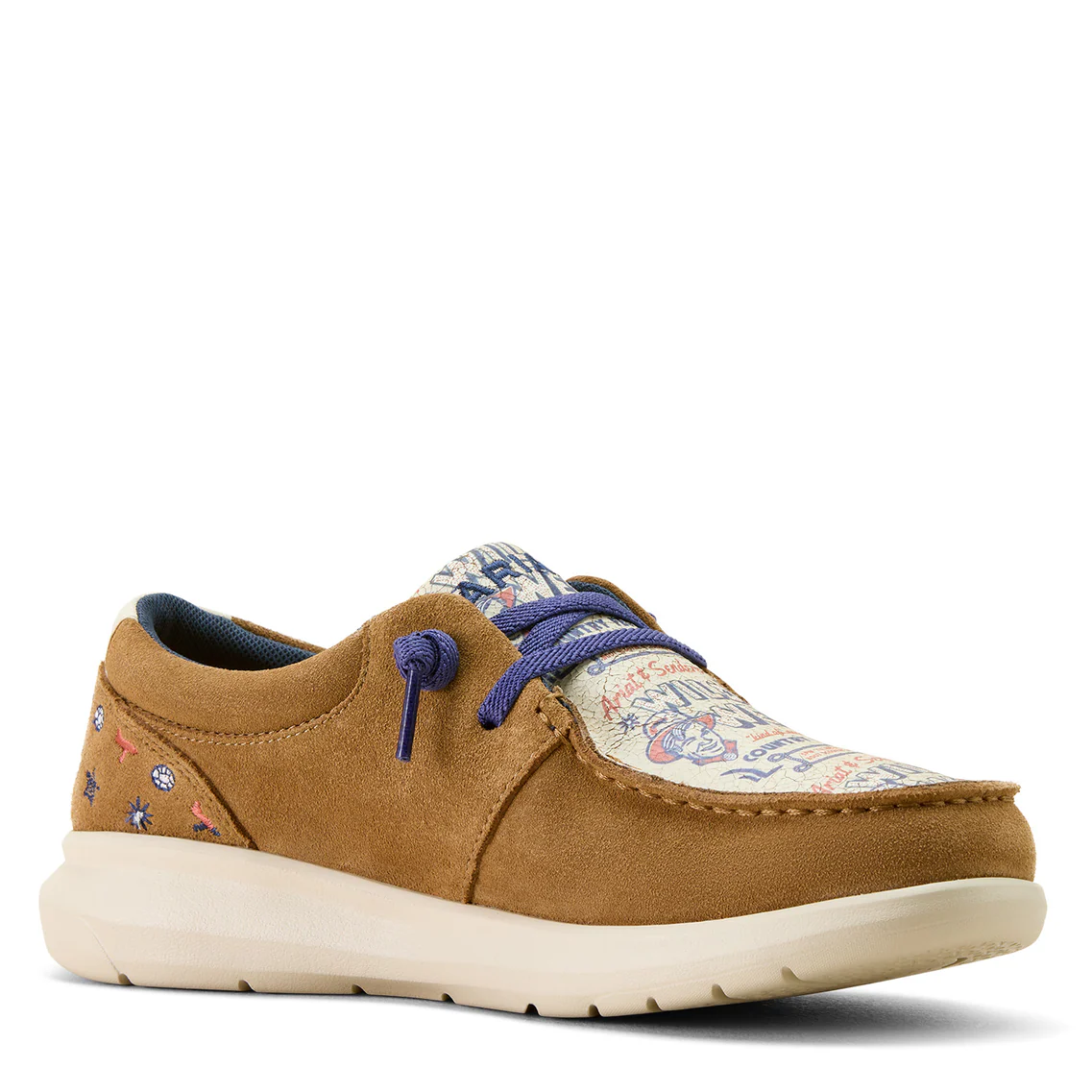 Ariat Women's Hilo Sendero - Barn Brown/Wild West Country - Image 3