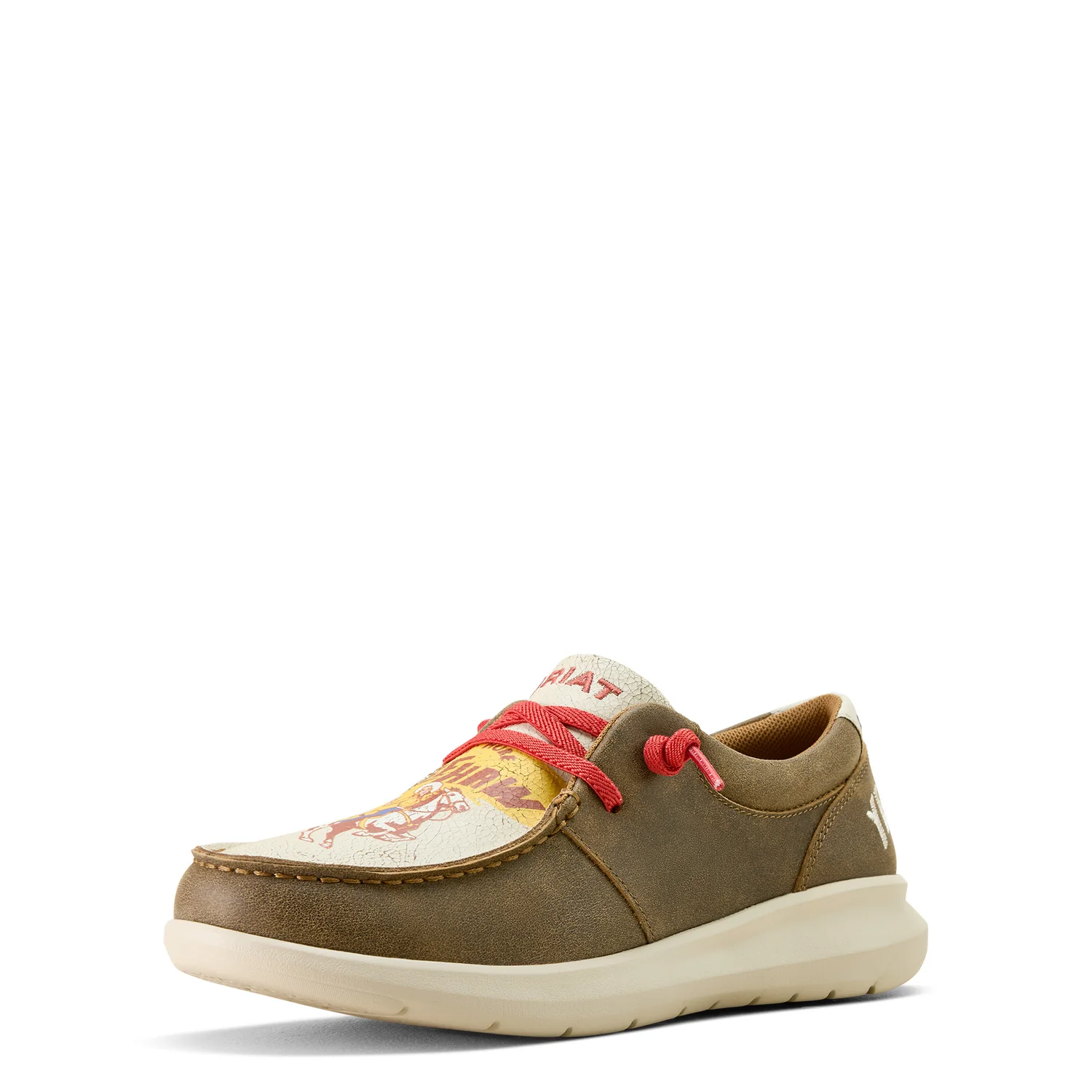 Ariat Women's Hilo Sendero - Brown Bomber/Yeehaw Print