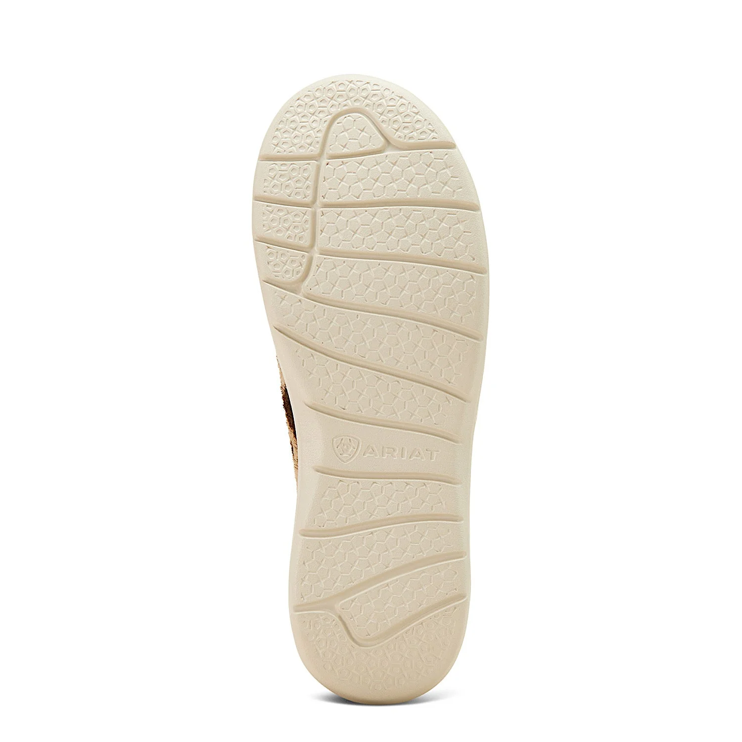 Ariat Women's Hilo - Tan & White Brindle Hair On/Dark Tan Suede - Image 3
