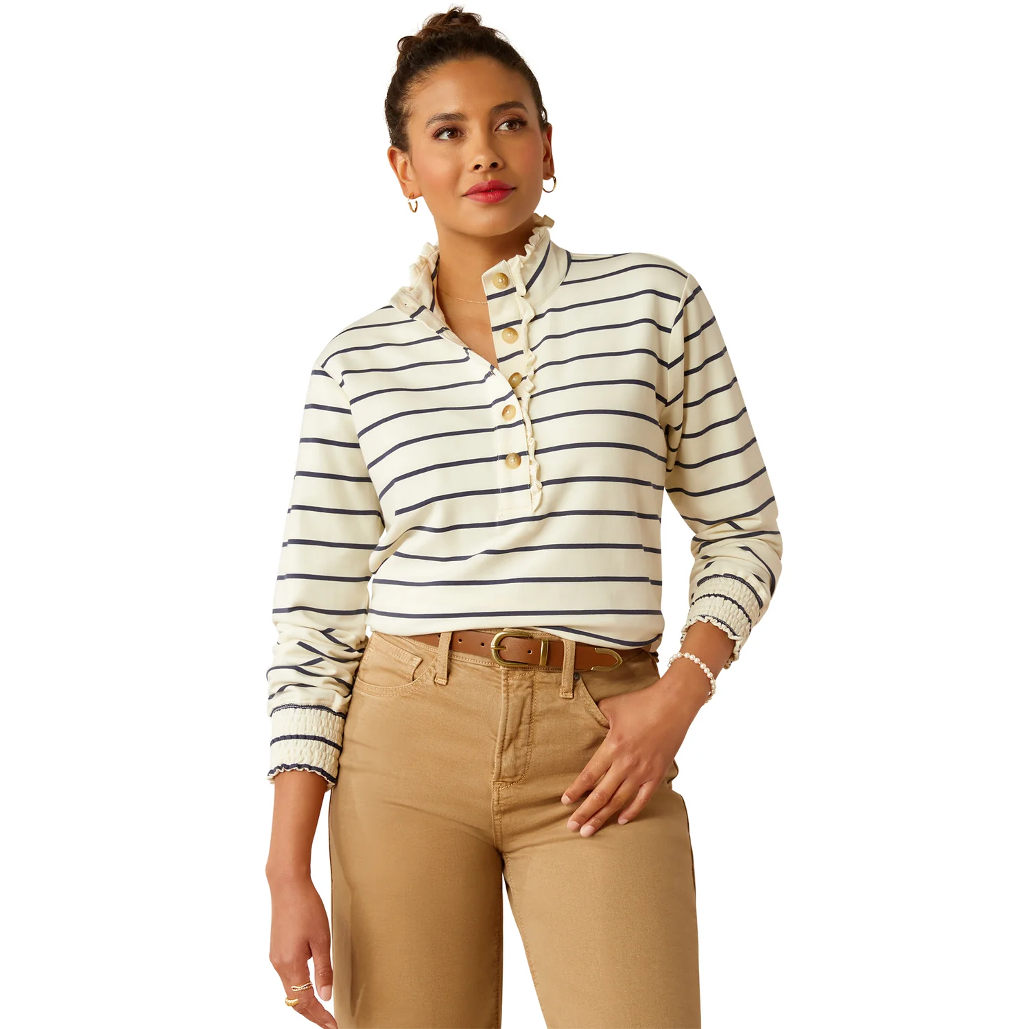 Ariat Women's Hollingworth Sweatshirt - Stripe