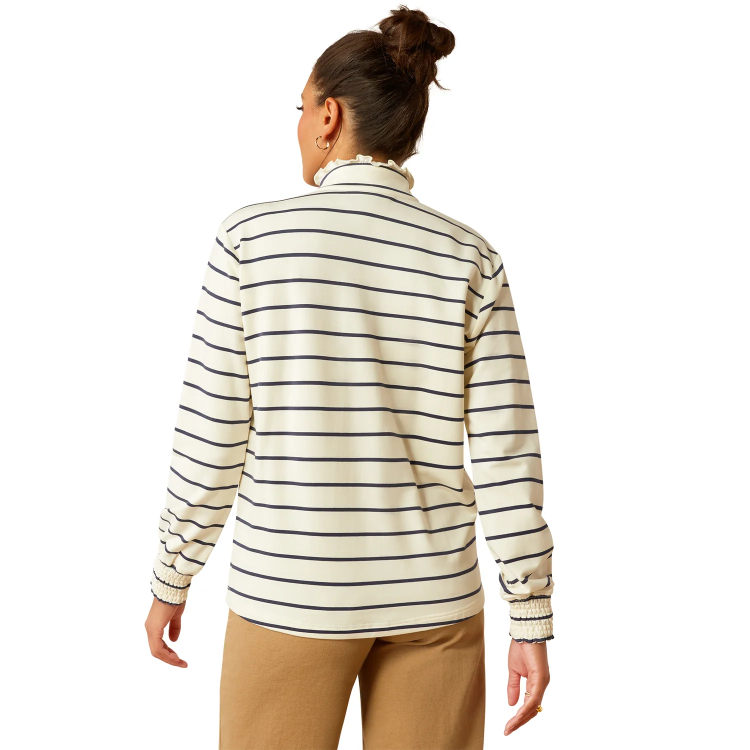 Ariat Women's Hollingworth Sweatshirt - Stripe - Image 2
