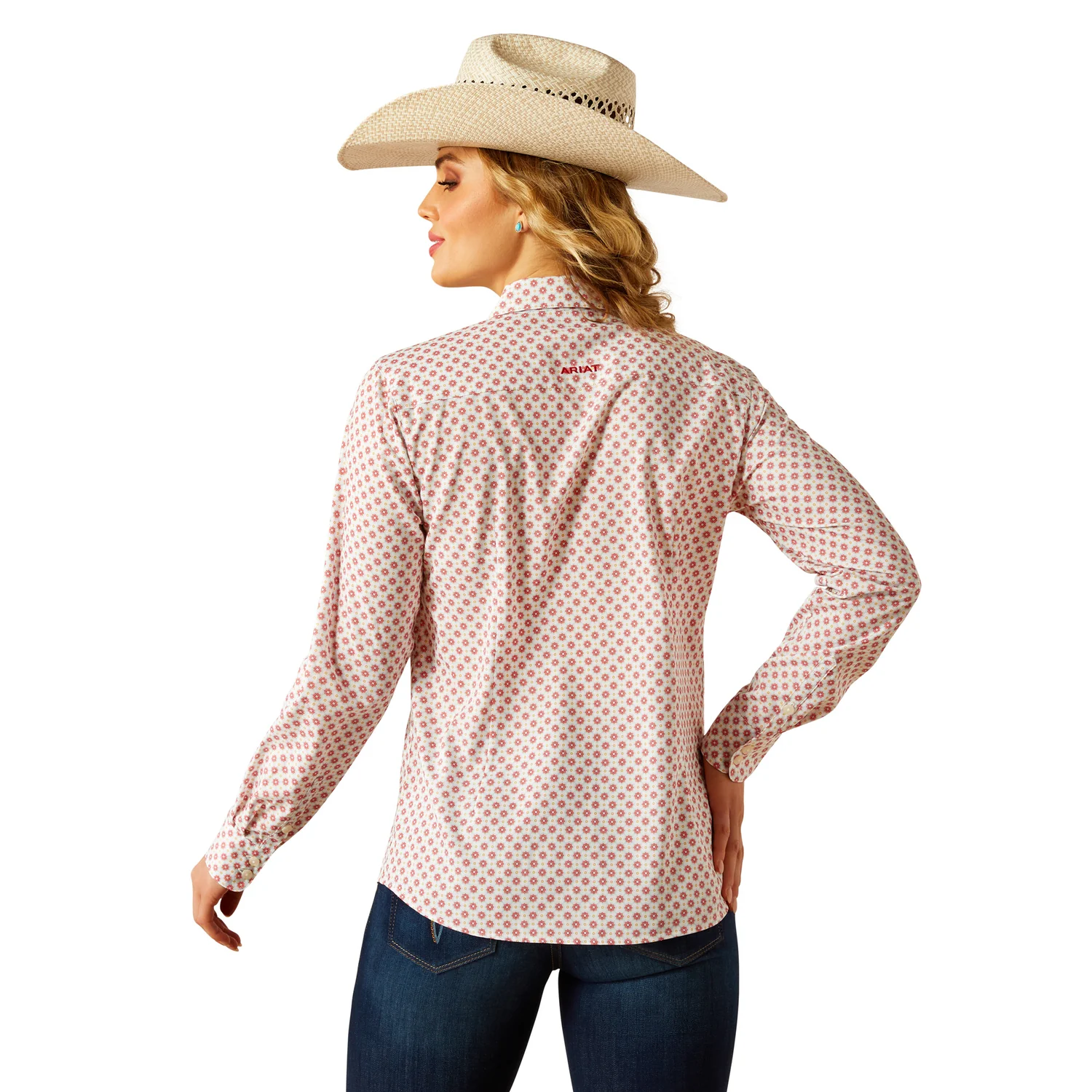 Ariat Women's Kirby Pro Shirt - Elio Geo - Image 2