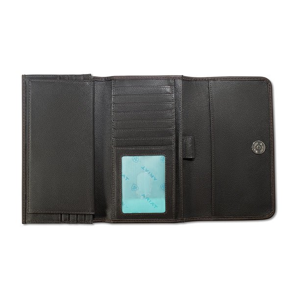Ariat Women's Lori Wallet - Brown - Image 2