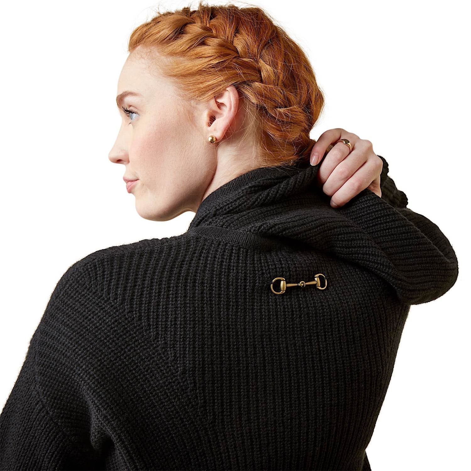 Ariat Women's Los Altos Sweater - Black - Image 3