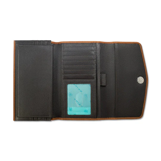 Ariat Women's Lynn Wallet - Medium Brown - Image 2