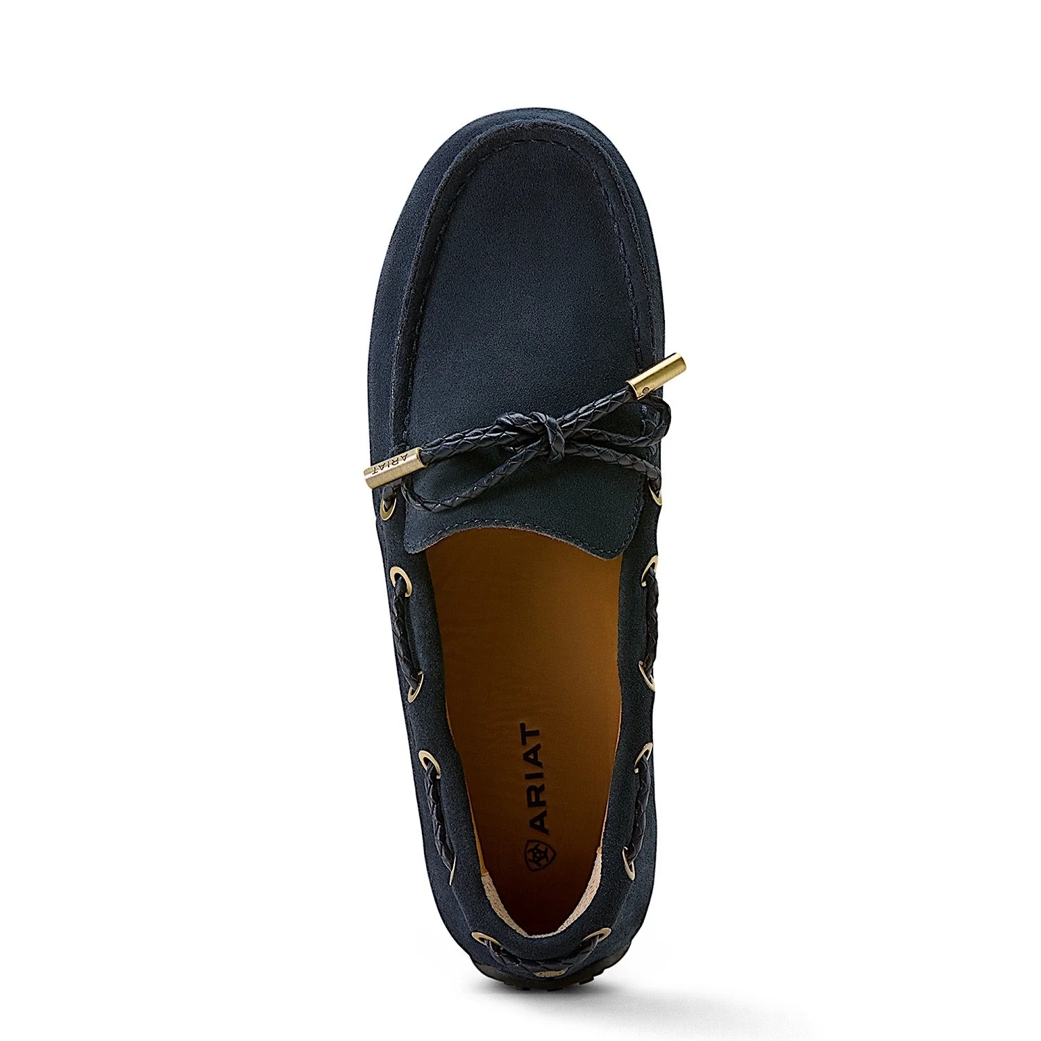 Ariat Women's Margot Driving Moc - Navy Suede - Image 4