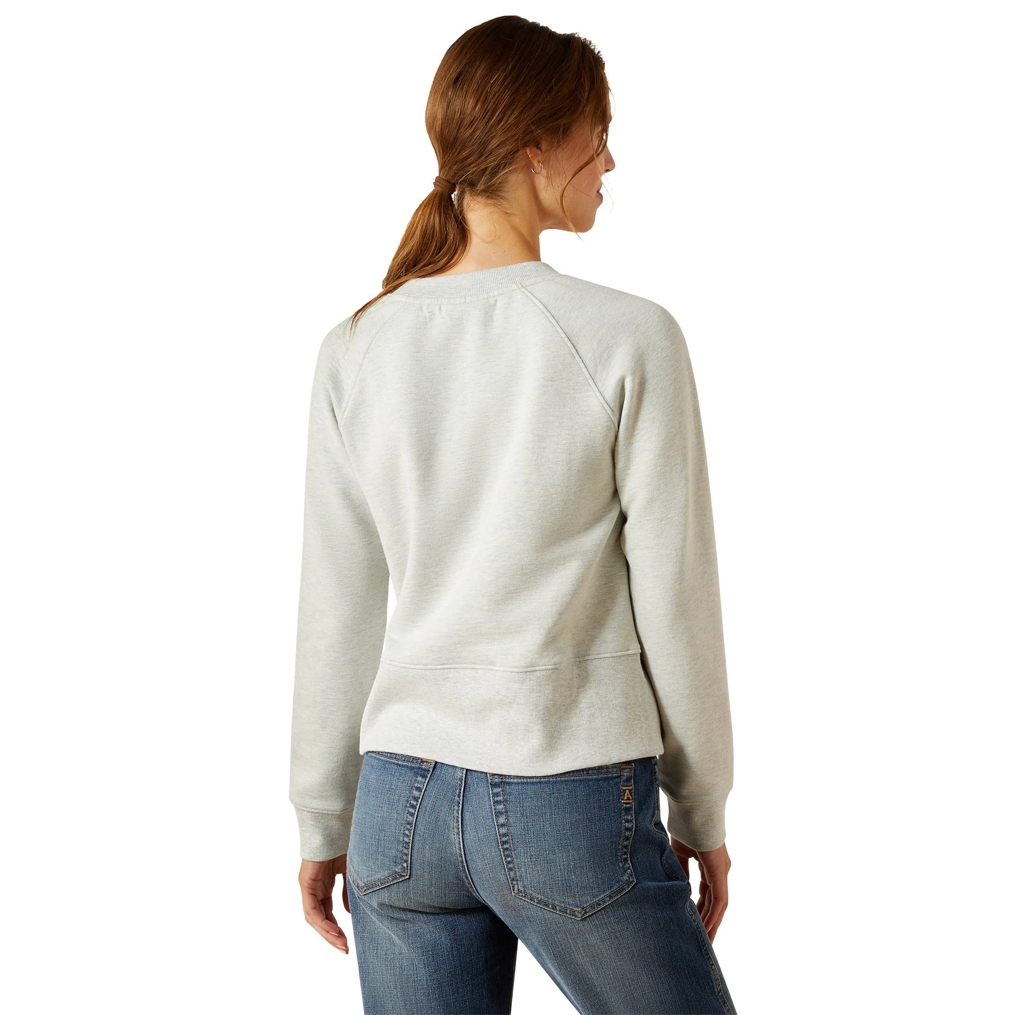 Ariat Women's Martine Sweatshirt - Heather Grey - Image 2