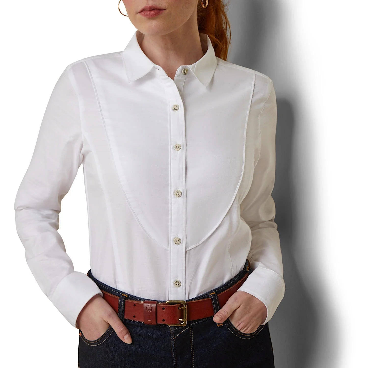 Ariat Women's Muir Blouse - White - Image 3
