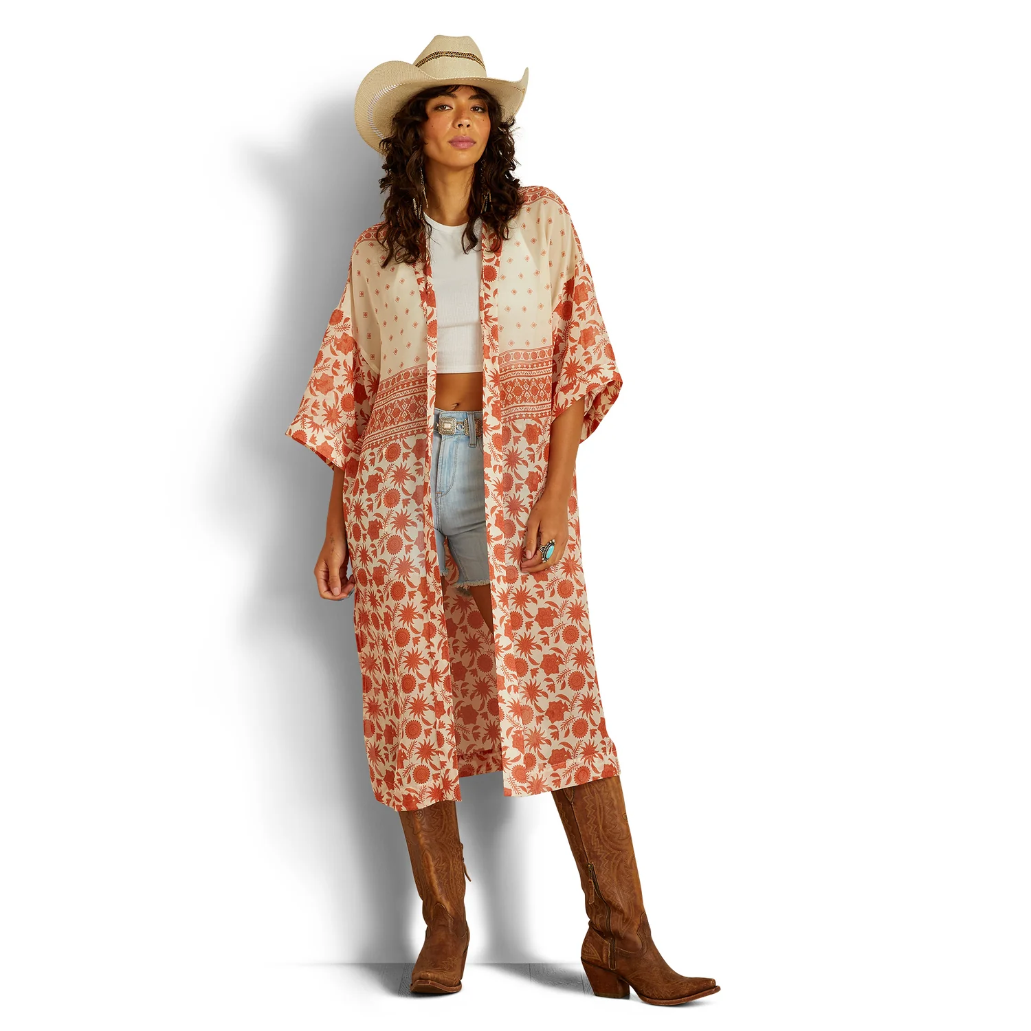 Ariat Women's Paige Duster - Senora Border Print