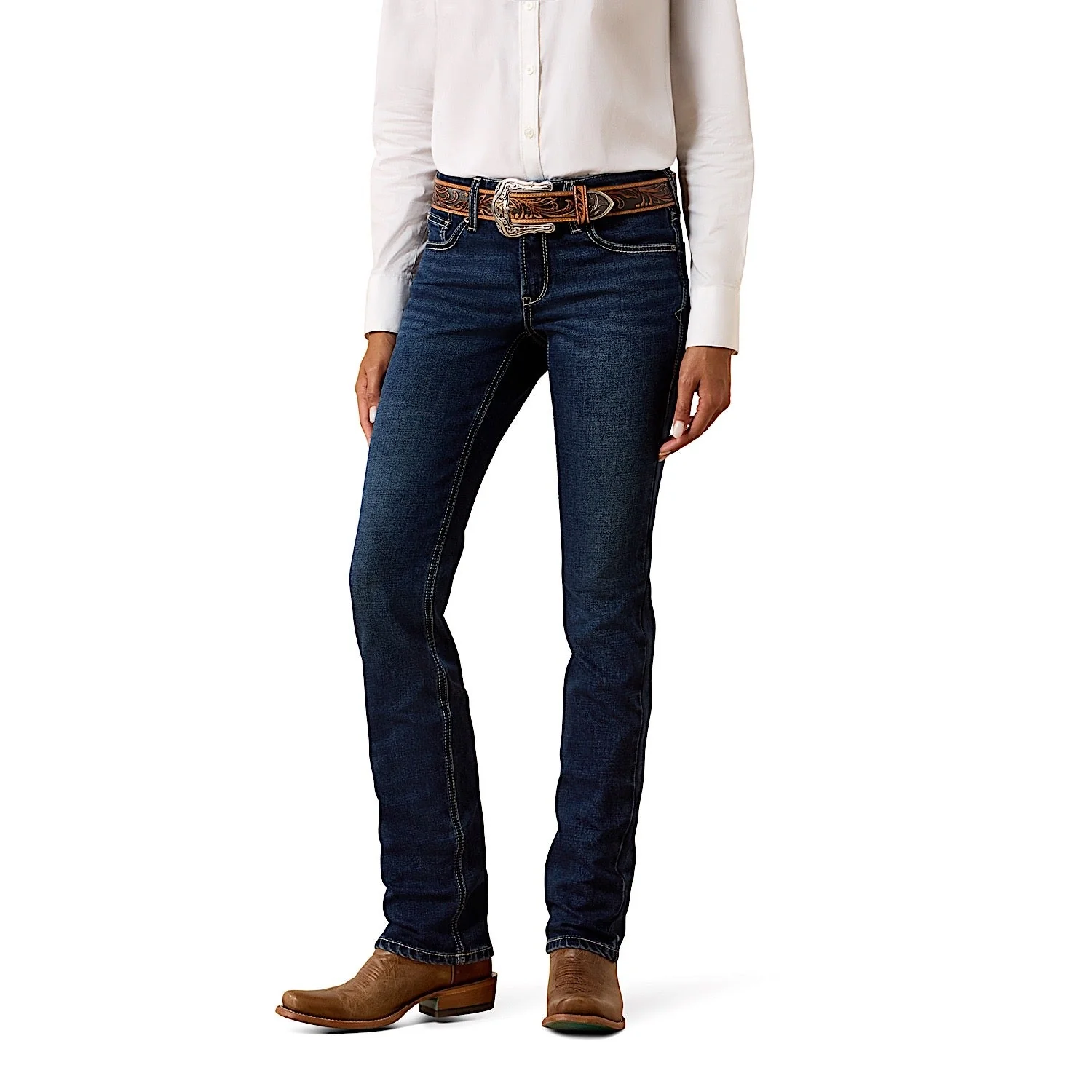 Ariat Women's Perfect Rise Acclimatise Harper Straight Leg Jeans - Sonoma