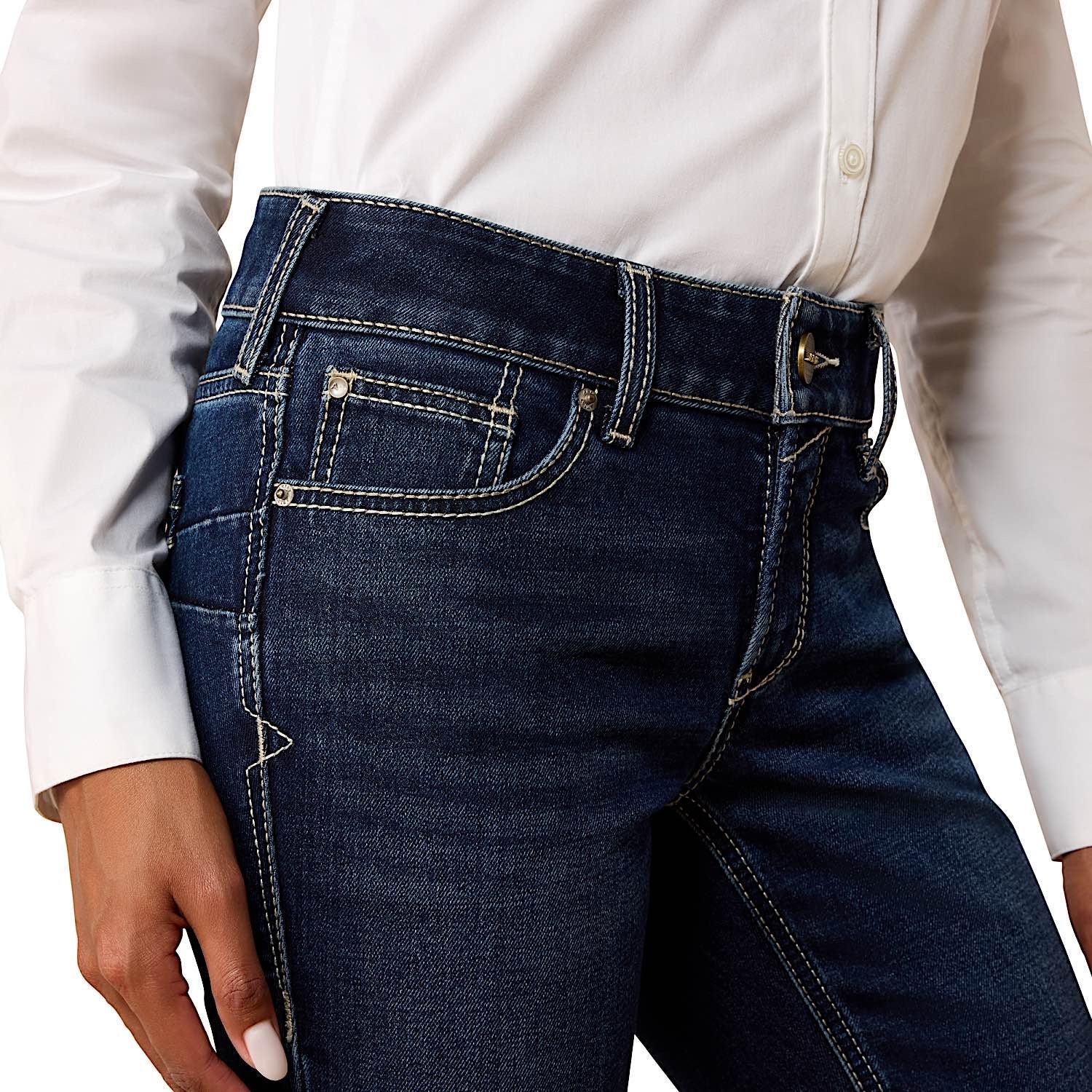 Ariat Women's Perfect Rise Acclimatise Harper Straight Leg Jeans - Sonoma - Image 4
