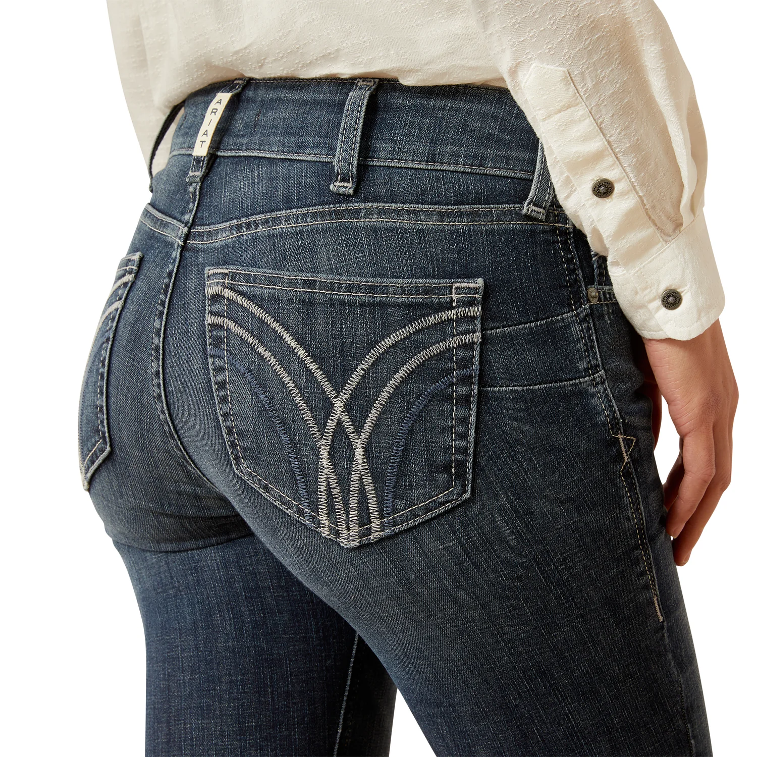 Ariat Women's Perfect Rise Boot Cut Jean - Esti Missouri - Image 4
