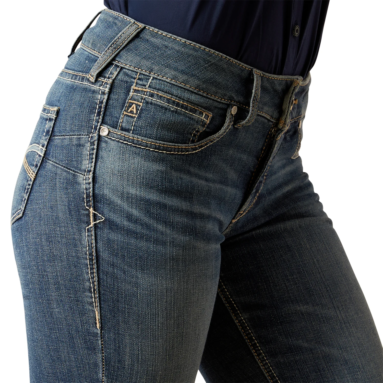 Ariat Women's Perfect Rise Byrdie Boot Cut Jeans - Toronto - Image 3