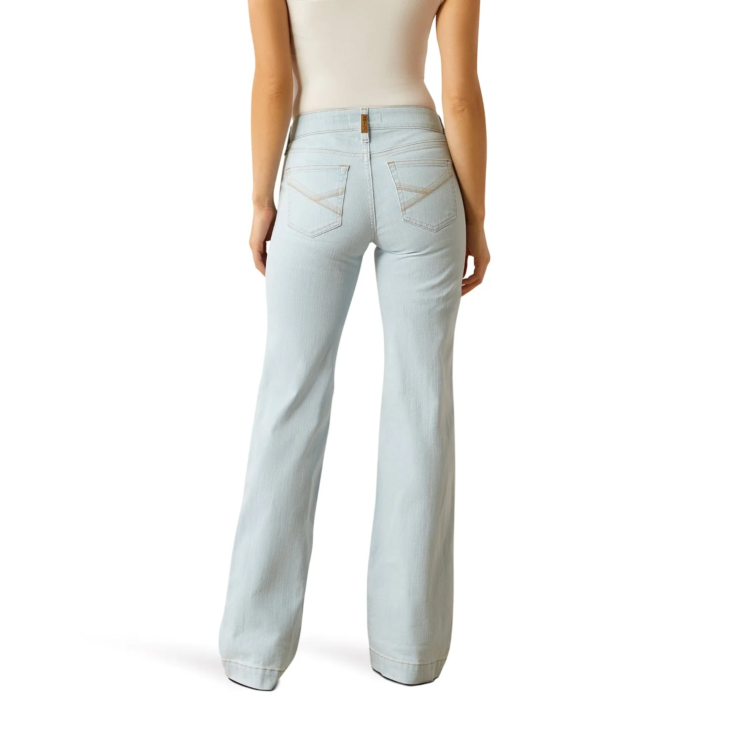 Ariat Women's Perfect Rise Jordyn Trouser - Ice - Image 2