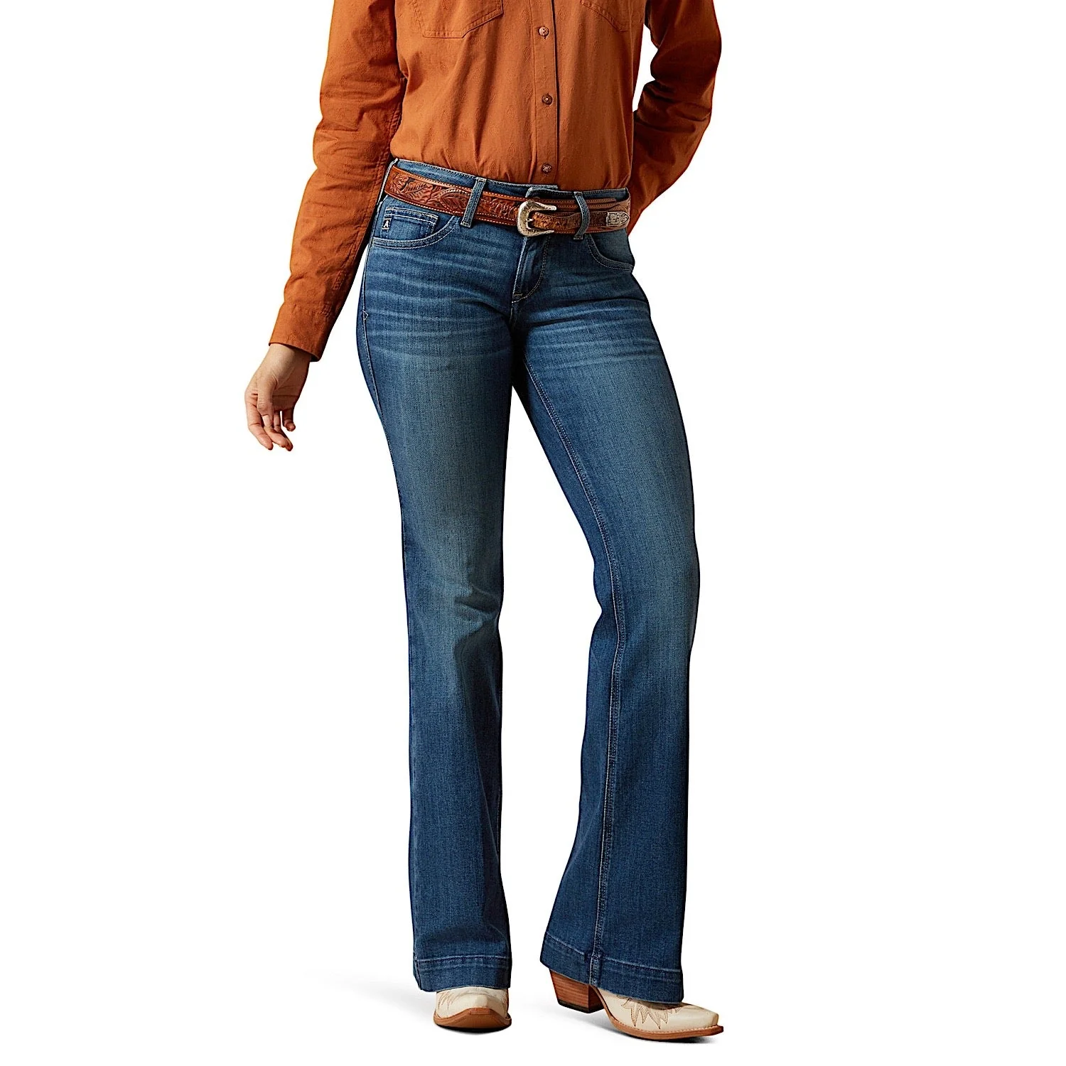 Ariat Women's Perfect Rise Lislie Slim Trouser Jeans - Vermont