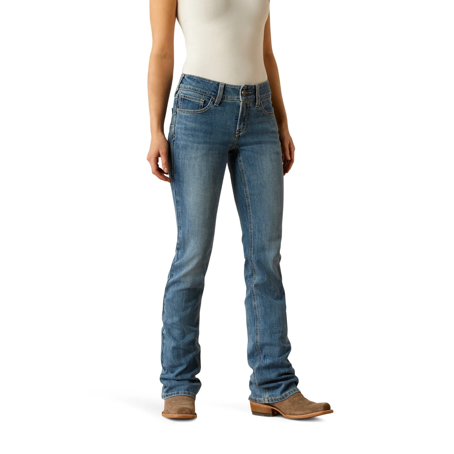 Ariat Women's Perfect Rise Naz Boot Cut Jean - Crete