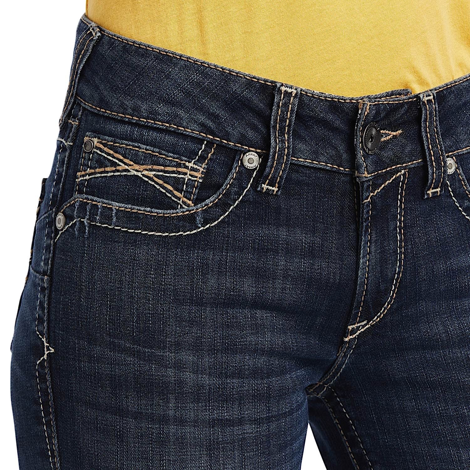 Ariat Women's R.E.A.L Perfect Rise Lexie Boot Cut Jean - Missouri - Image 5