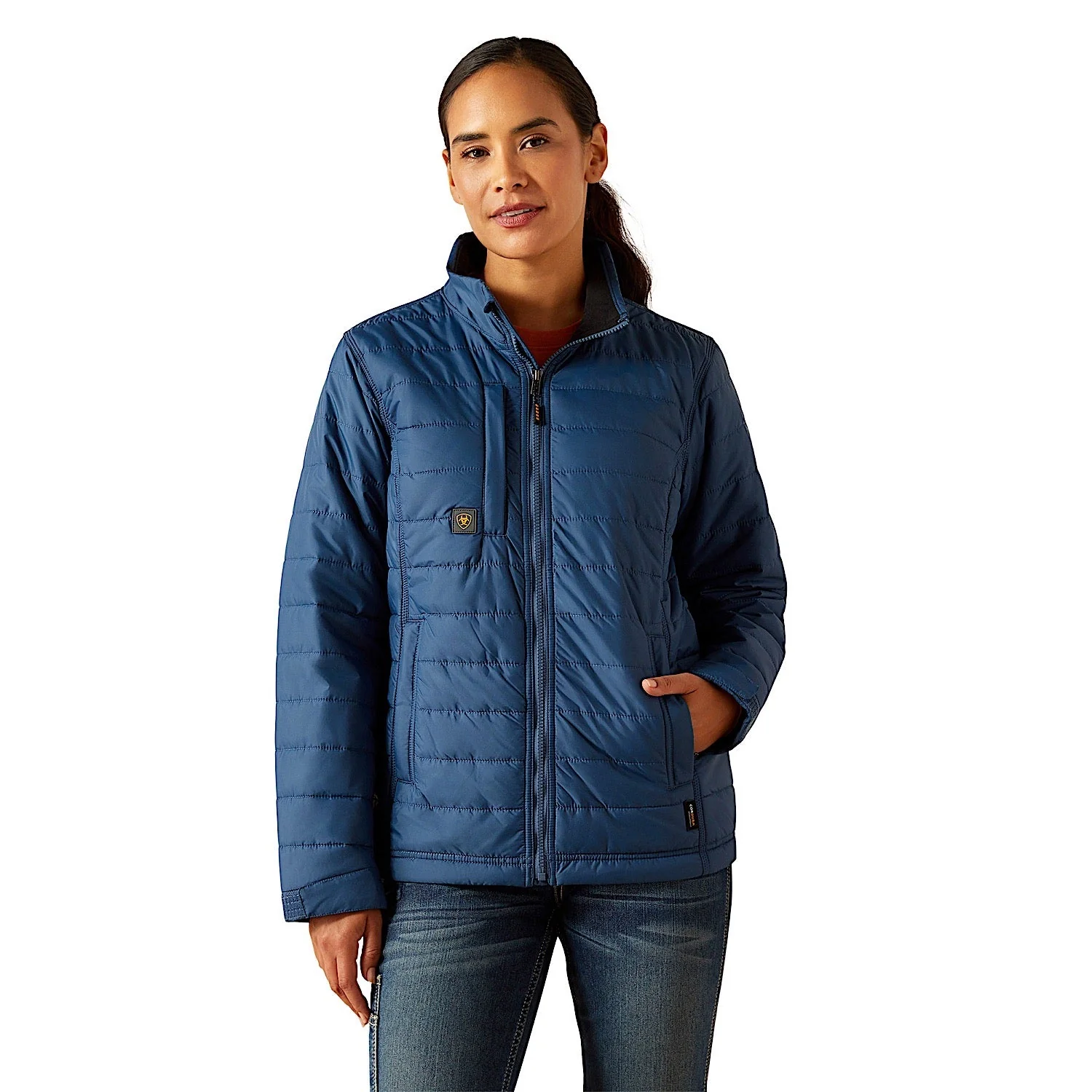 Ariat Women's Rebar Cordura Ripstop Lightweight Insulated Jacket - Ensign Blue