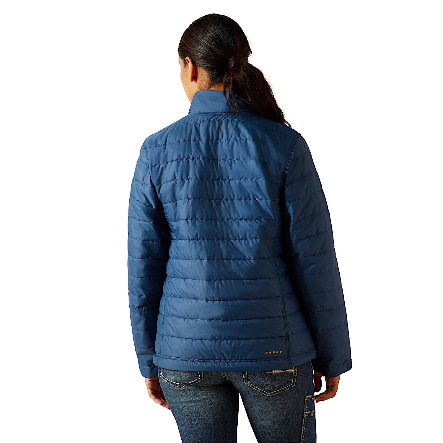Ariat Women's Rebar Cordura Ripstop Lightweight Insulated Jacket - Ensign Blue - Image 2