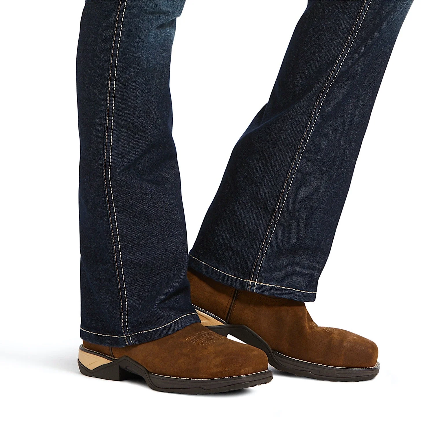 Ariat Women's Rebar Mid Rise Durastretch Riveter Boot Cut Jean Hallow - Image 5