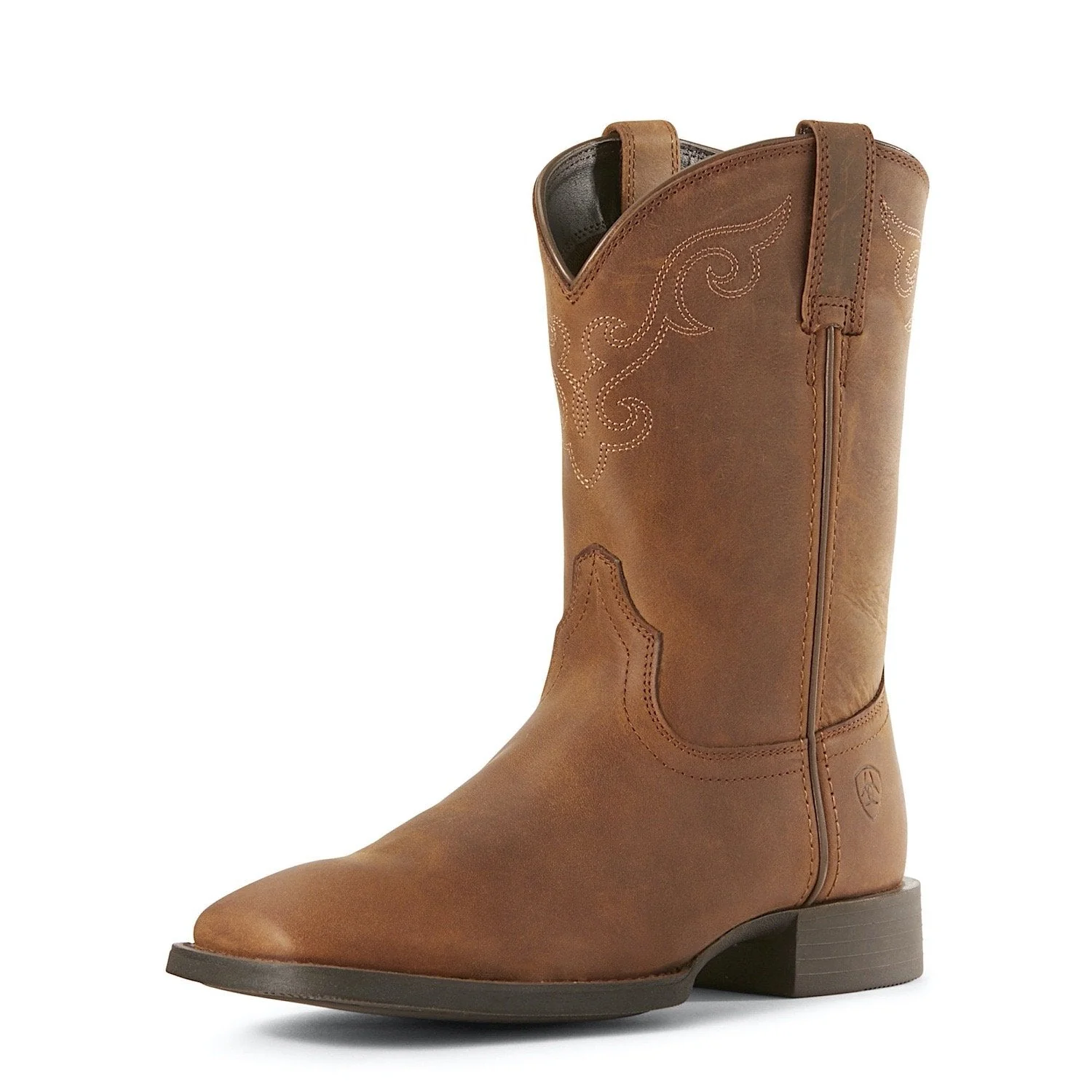 Ariat Women's Roper Wide Square Toe - Distressed Brown