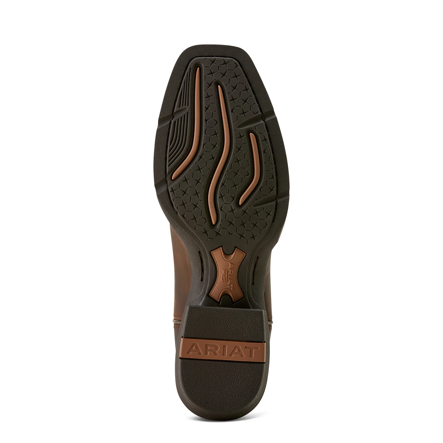 Ariat Women's Round Up Narrow Cutter Western Boot - Sassy Brown/Ocean Wave - Image 4