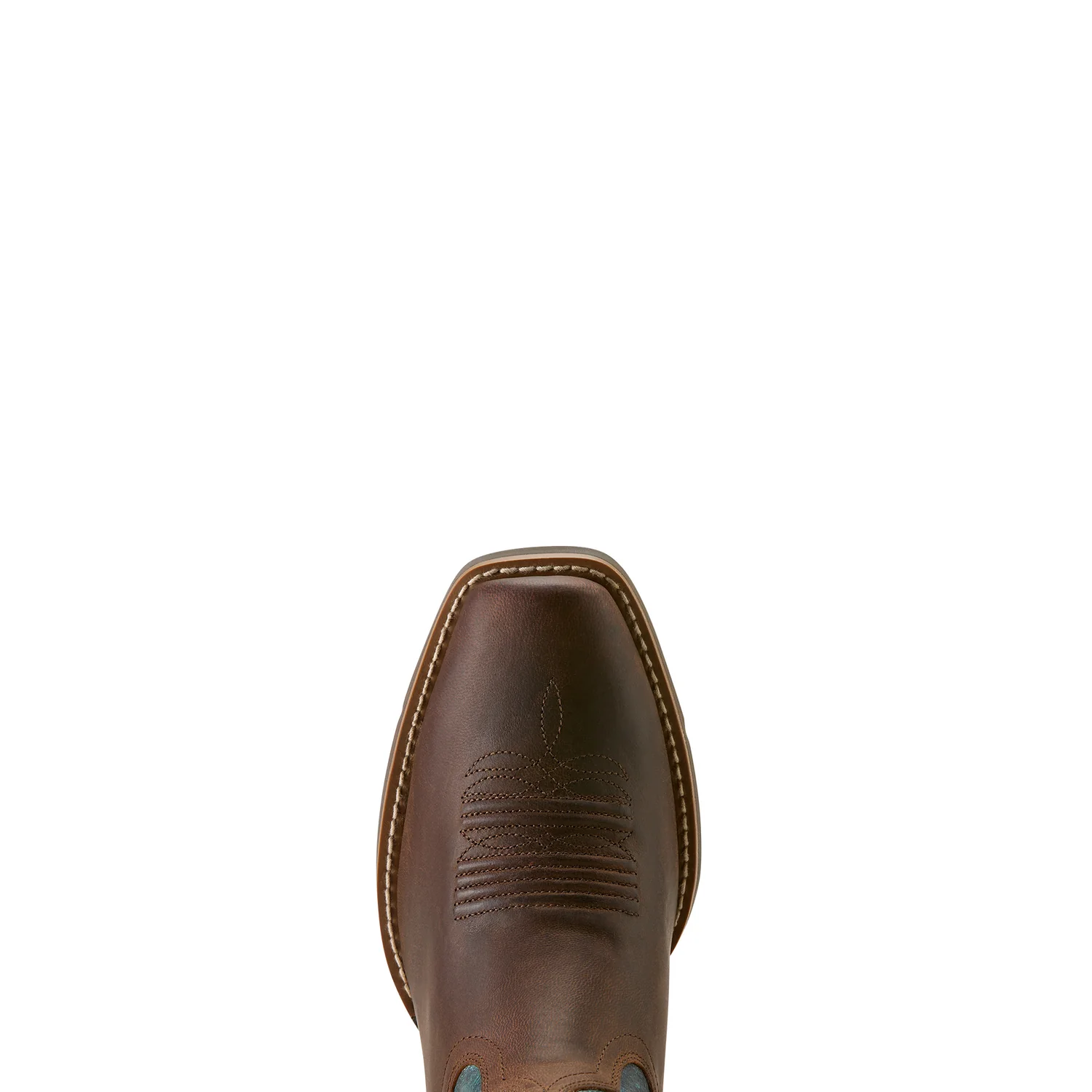 Ariat Women's Round Up Narrow Cutter Western Boot - Sassy Brown/Ocean Wave - Image 5