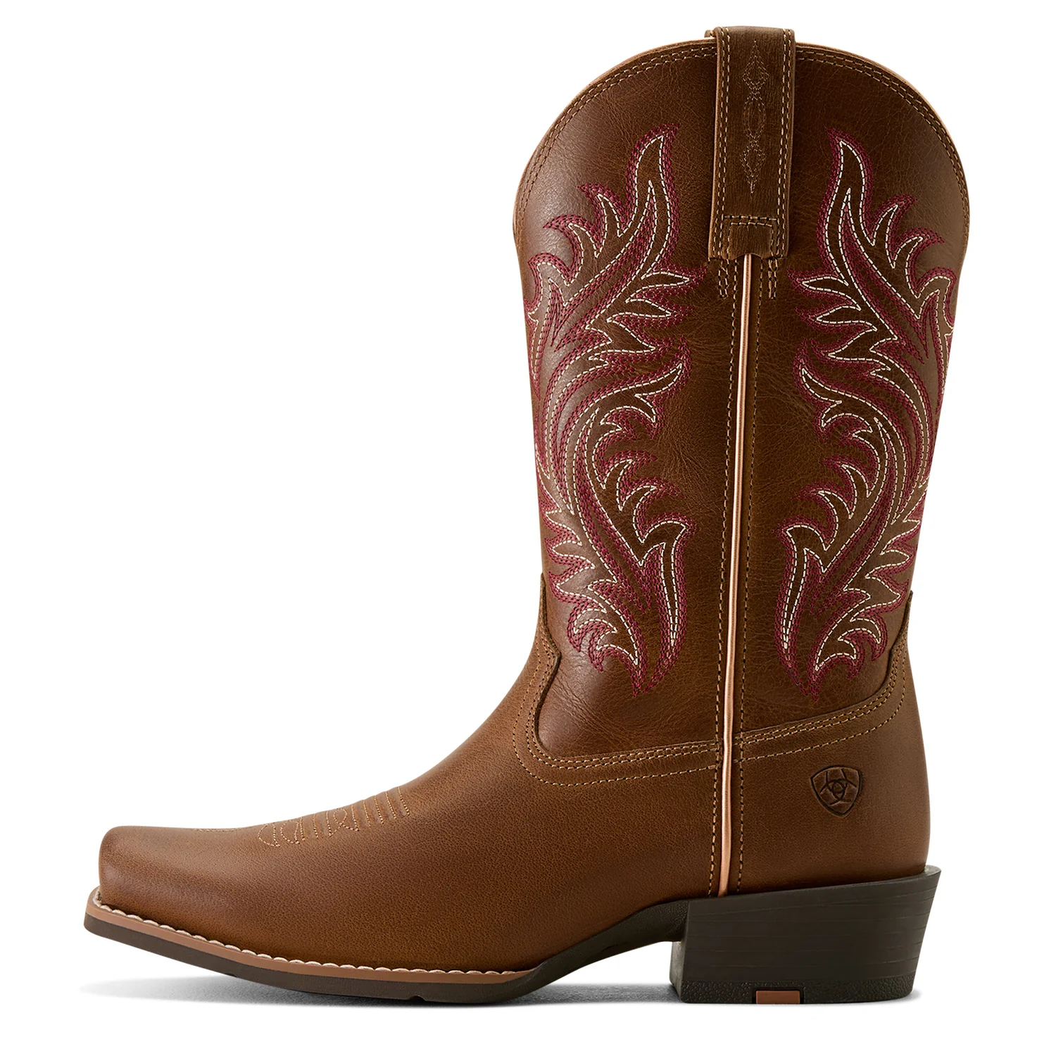Ariat Women's Round Up Narrow Cutter Western Boot - Sorrel Crunch - Image 3