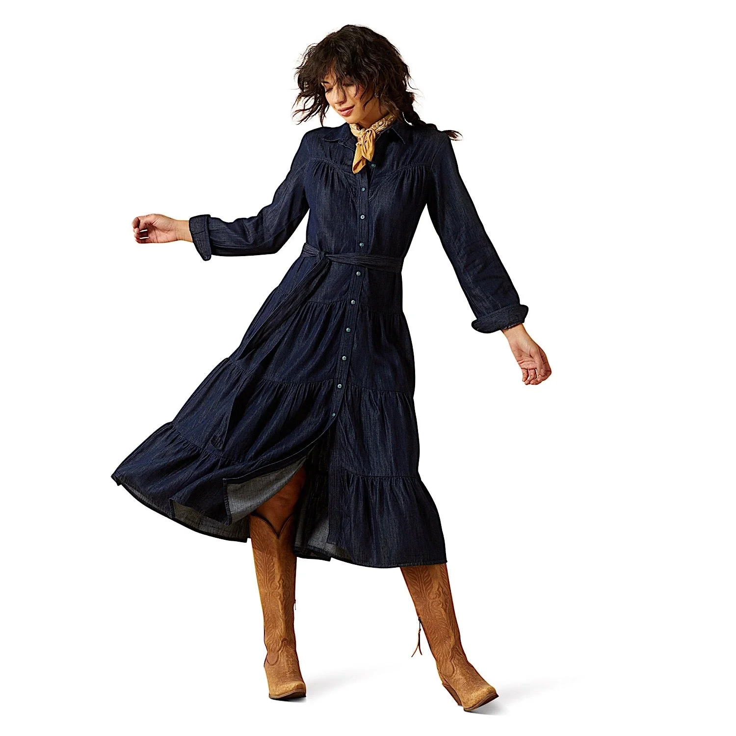 Ariat Women's Sahara Dress - Rinse - Image 3
