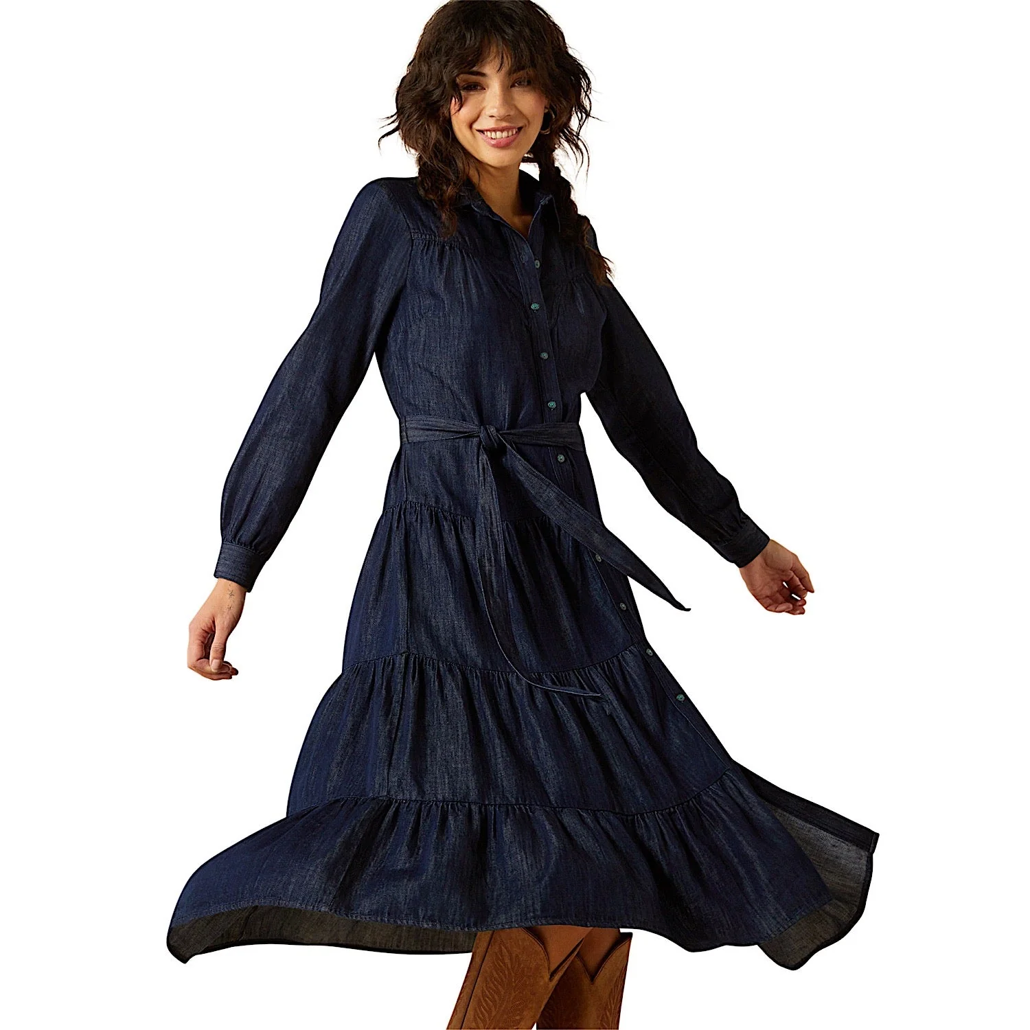 Ariat Women's Sahara Dress - Rinse - Image 6