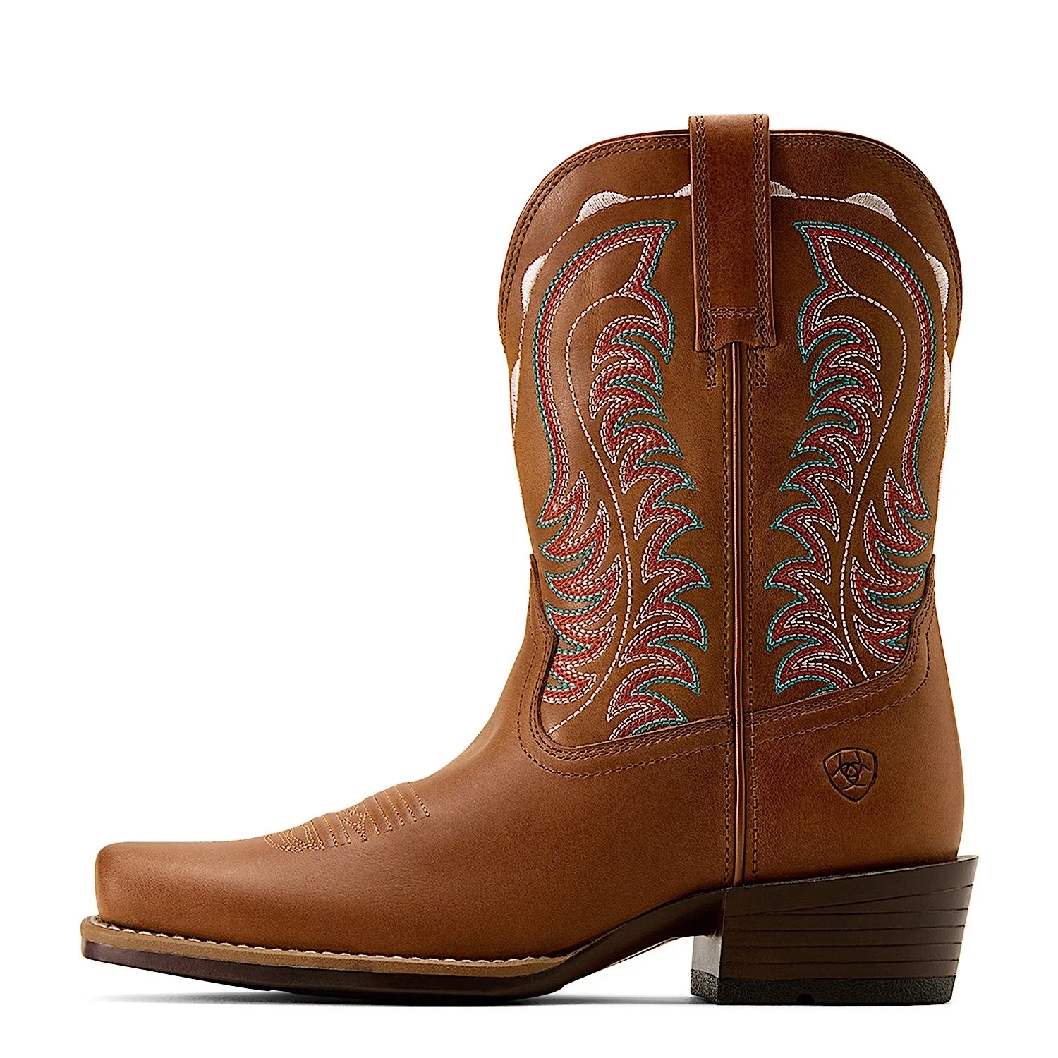 Ariat Women's Salina Narrow Cutter Toe Western Boot - Treasured Tan - Image 5