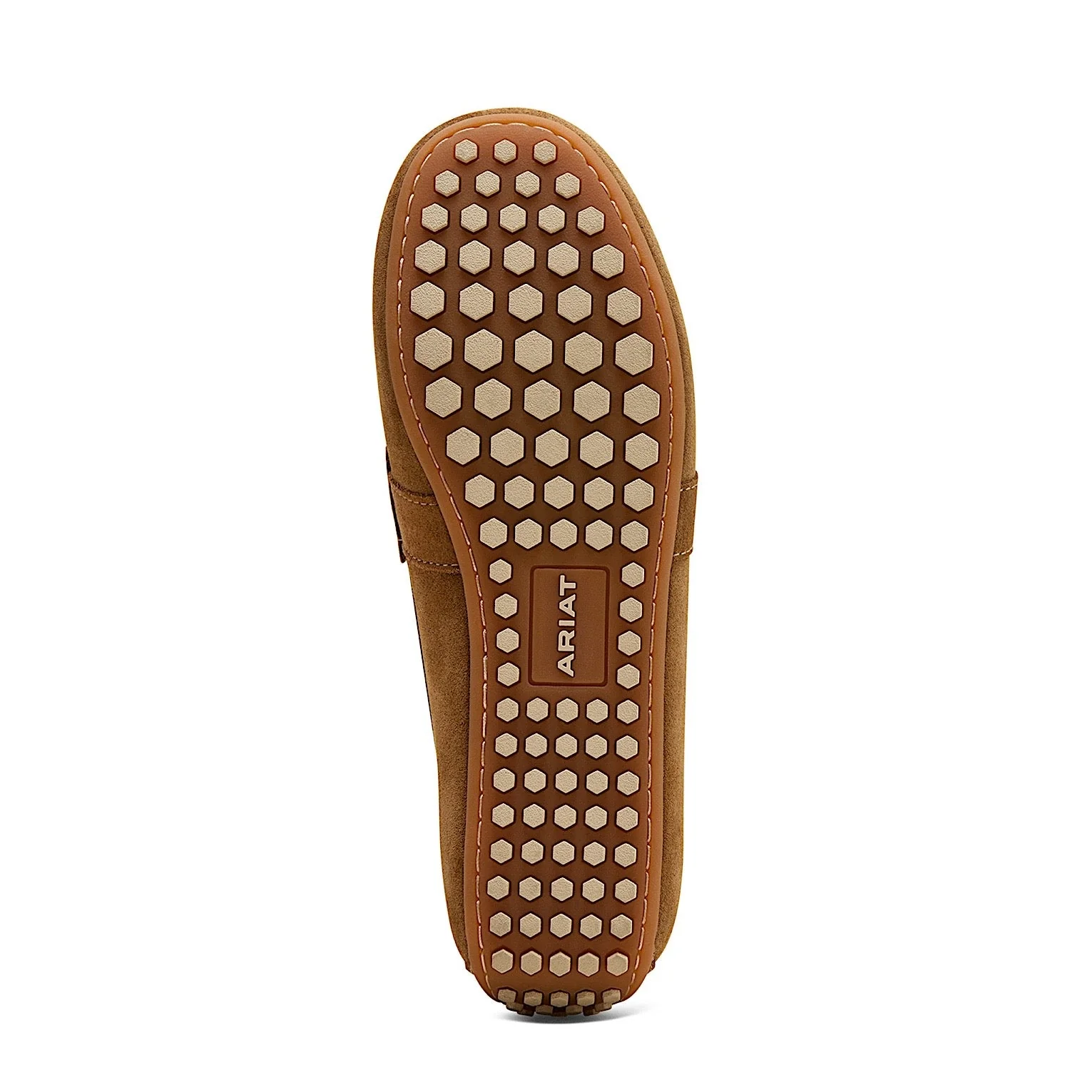 Ariat Women's Selene Driving Moc - Caramel Suede - Image 3