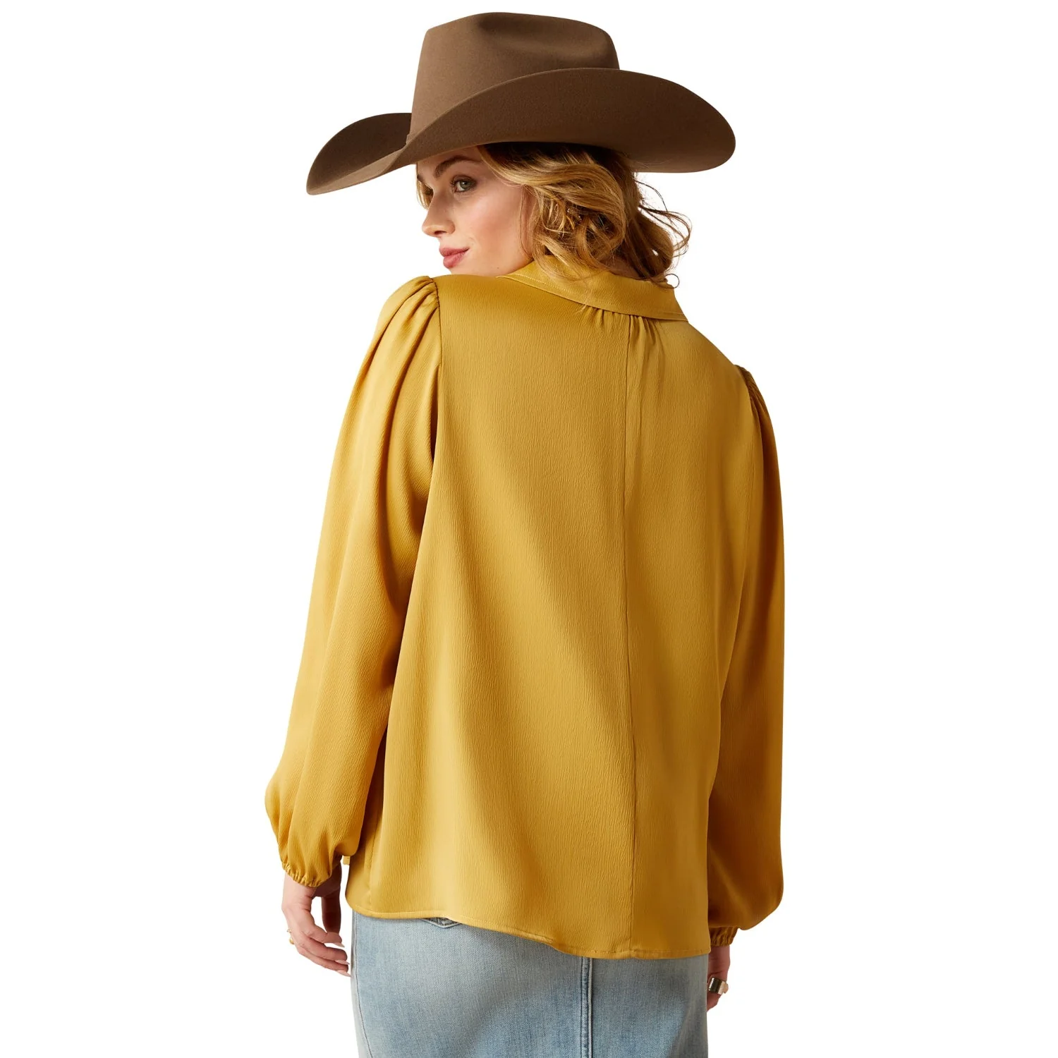 Ariat Women's Shimmer Top - Antelope - Image 2