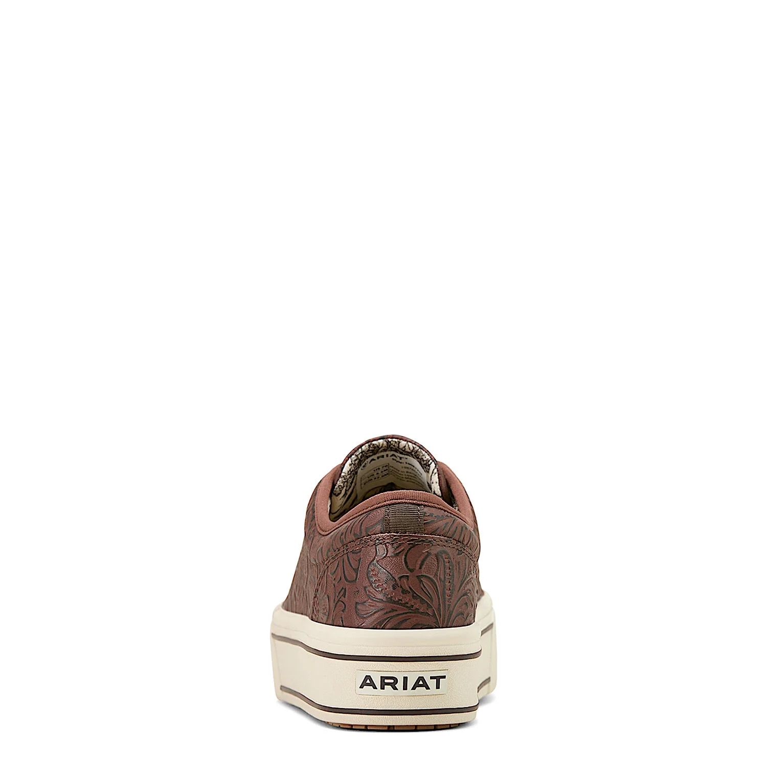 Ariat Women's Skylar Shoe - Brown Floral Emboss - Image 5