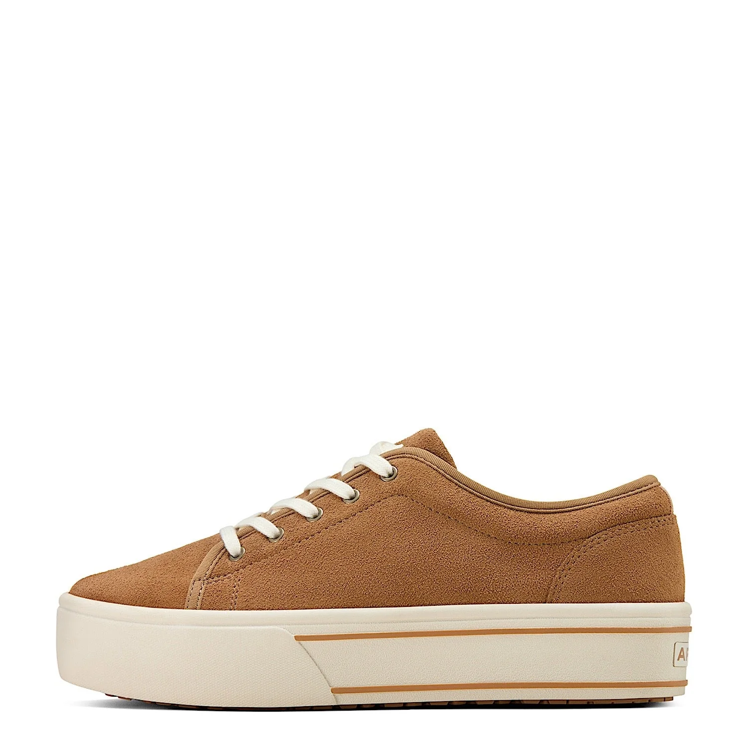 Ariat Women's Skylar Shoe - Dark Tan Suede - Image 2