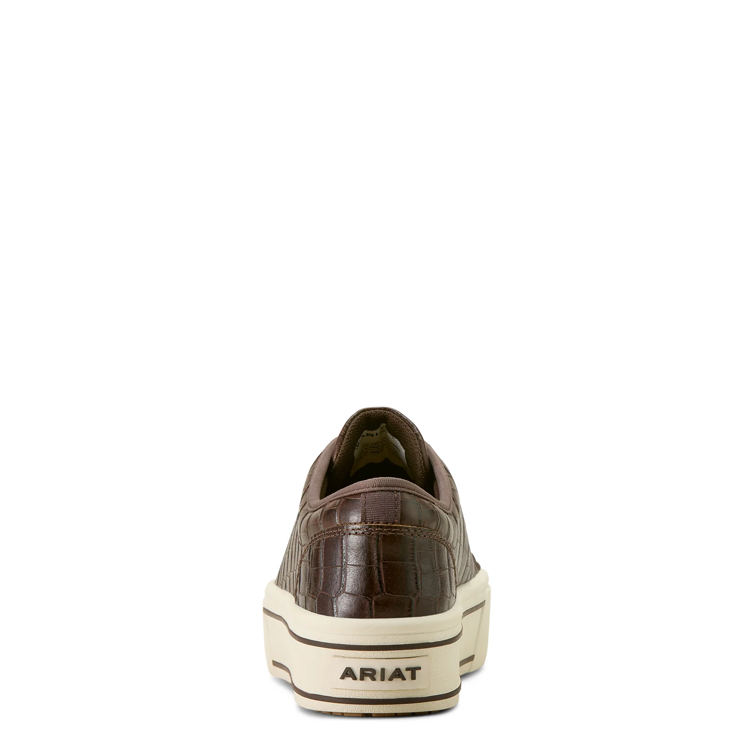 Ariat Women's Skylar Shoe - Luxe Espresso Croc Print - Image 2