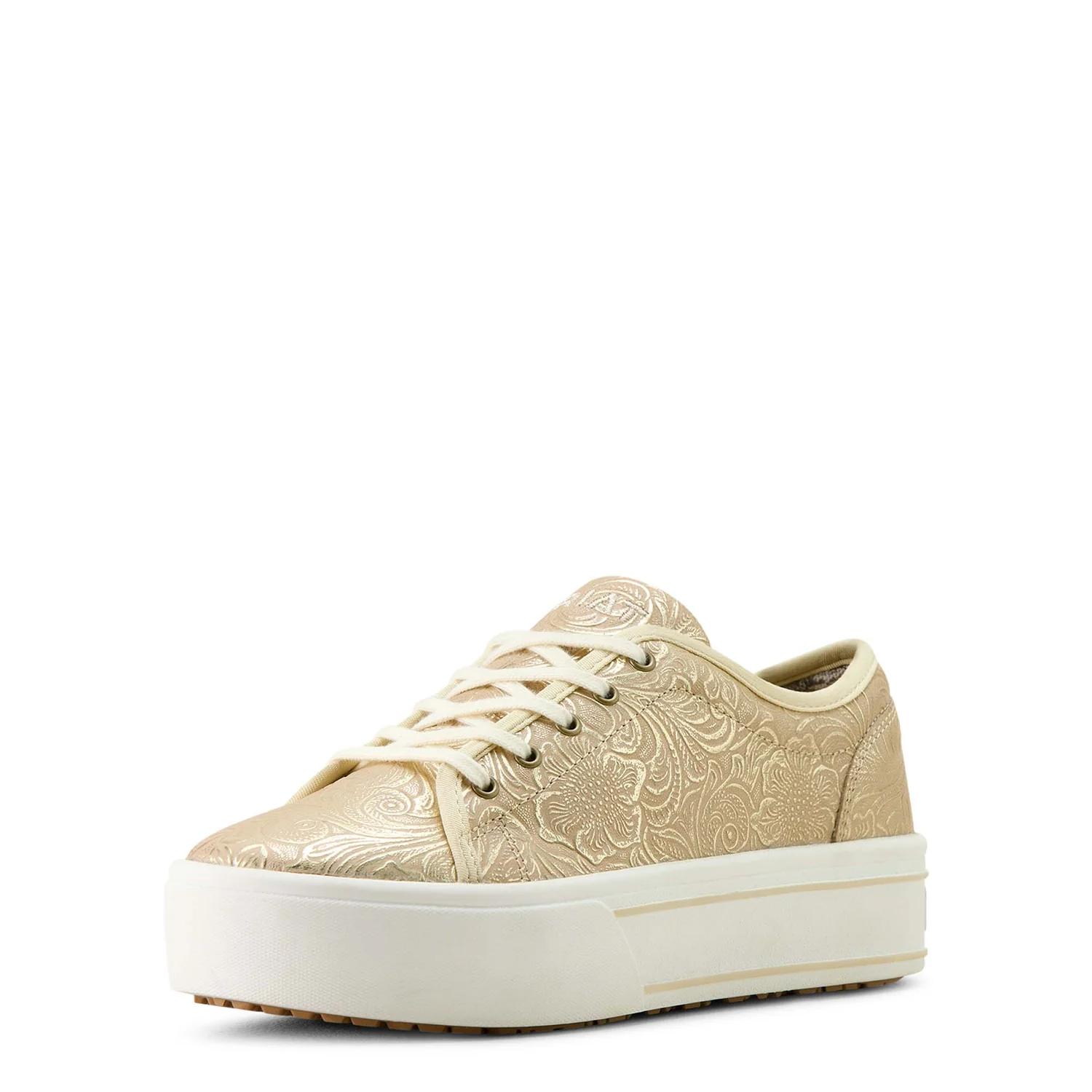 Ariat Women's Skylar Shoe - Pearl Floral Emboss