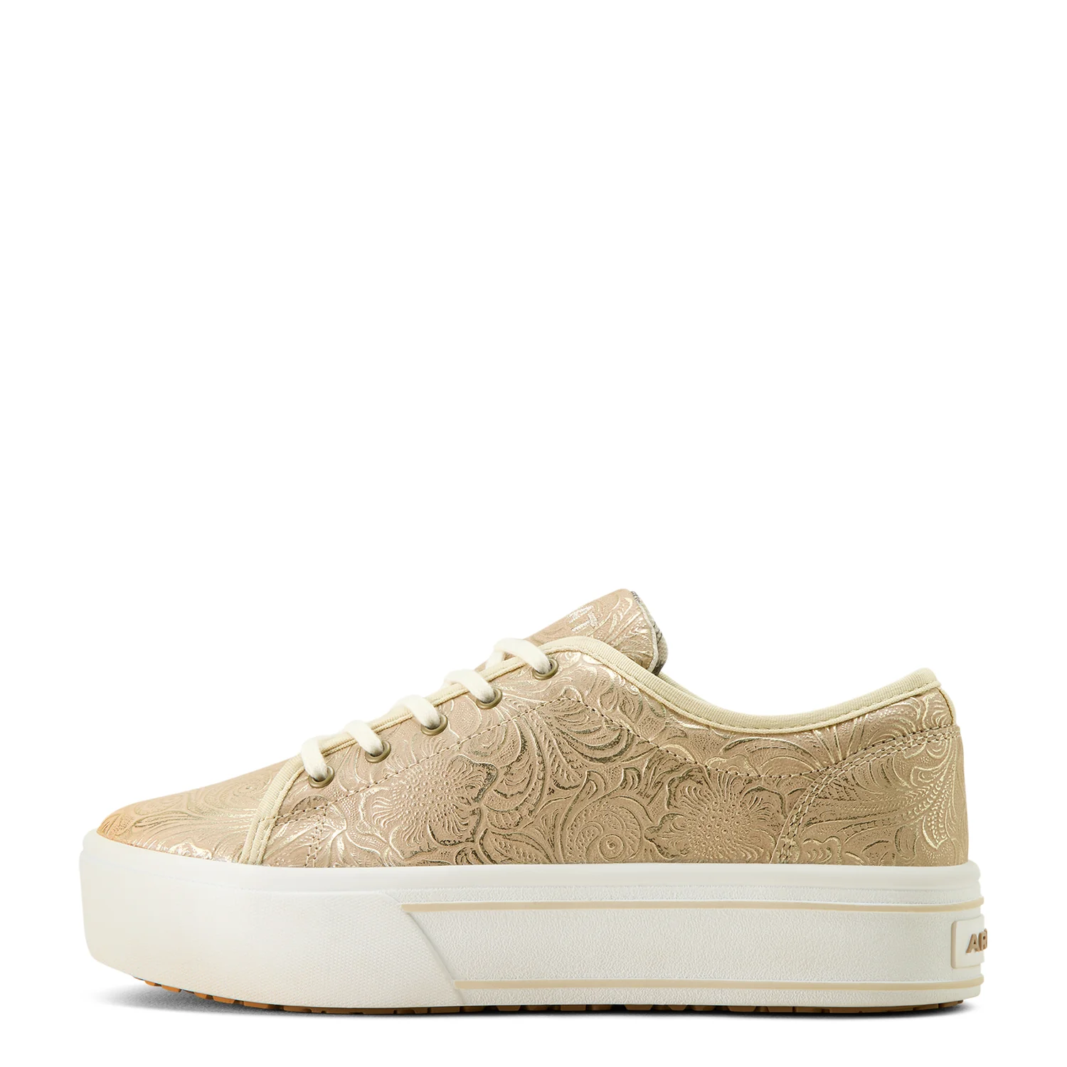 Ariat Women's Skylar Shoe - Pearl Floral Emboss - Image 4