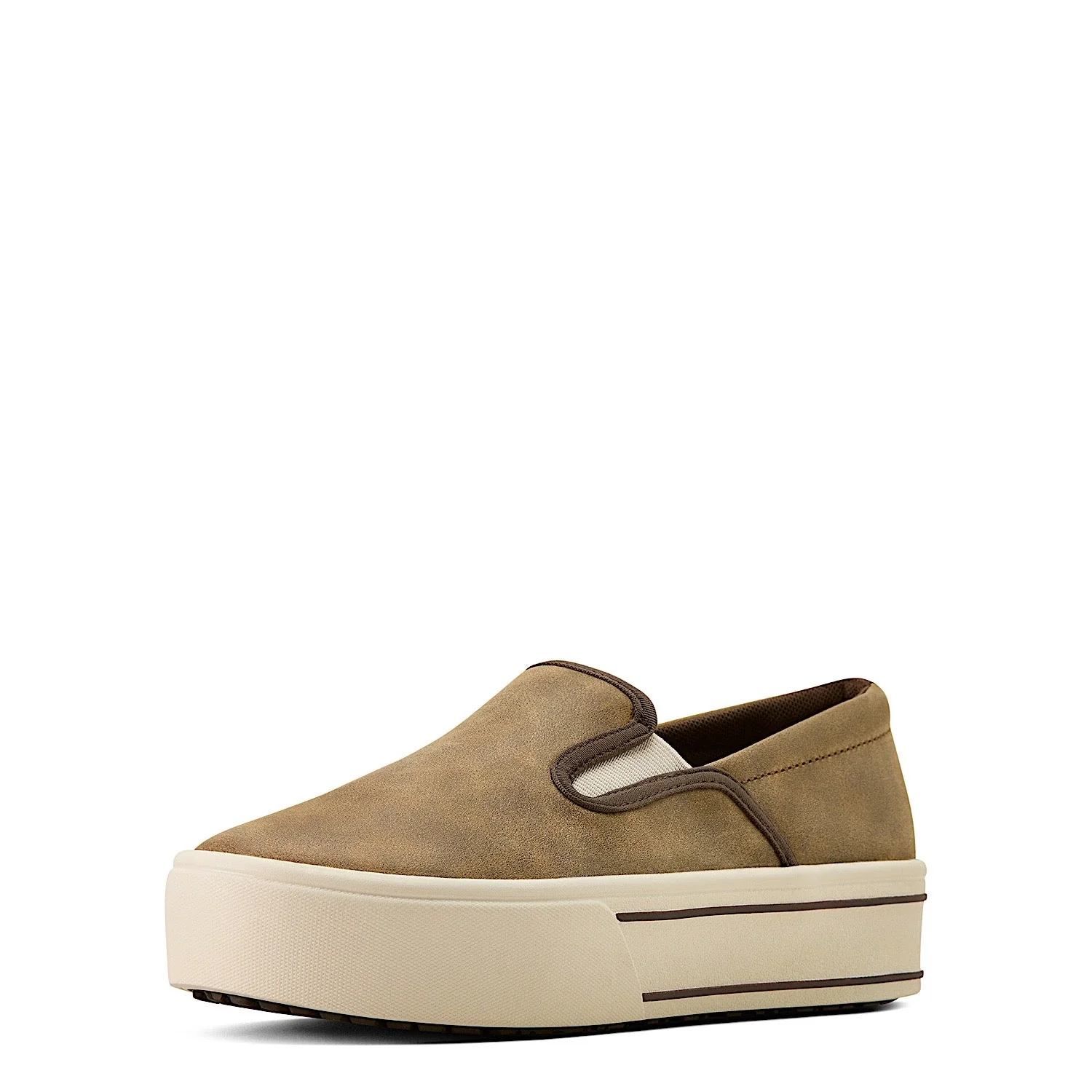 Ariat Women's Skylar Slip on Shoe - Brown Bomber