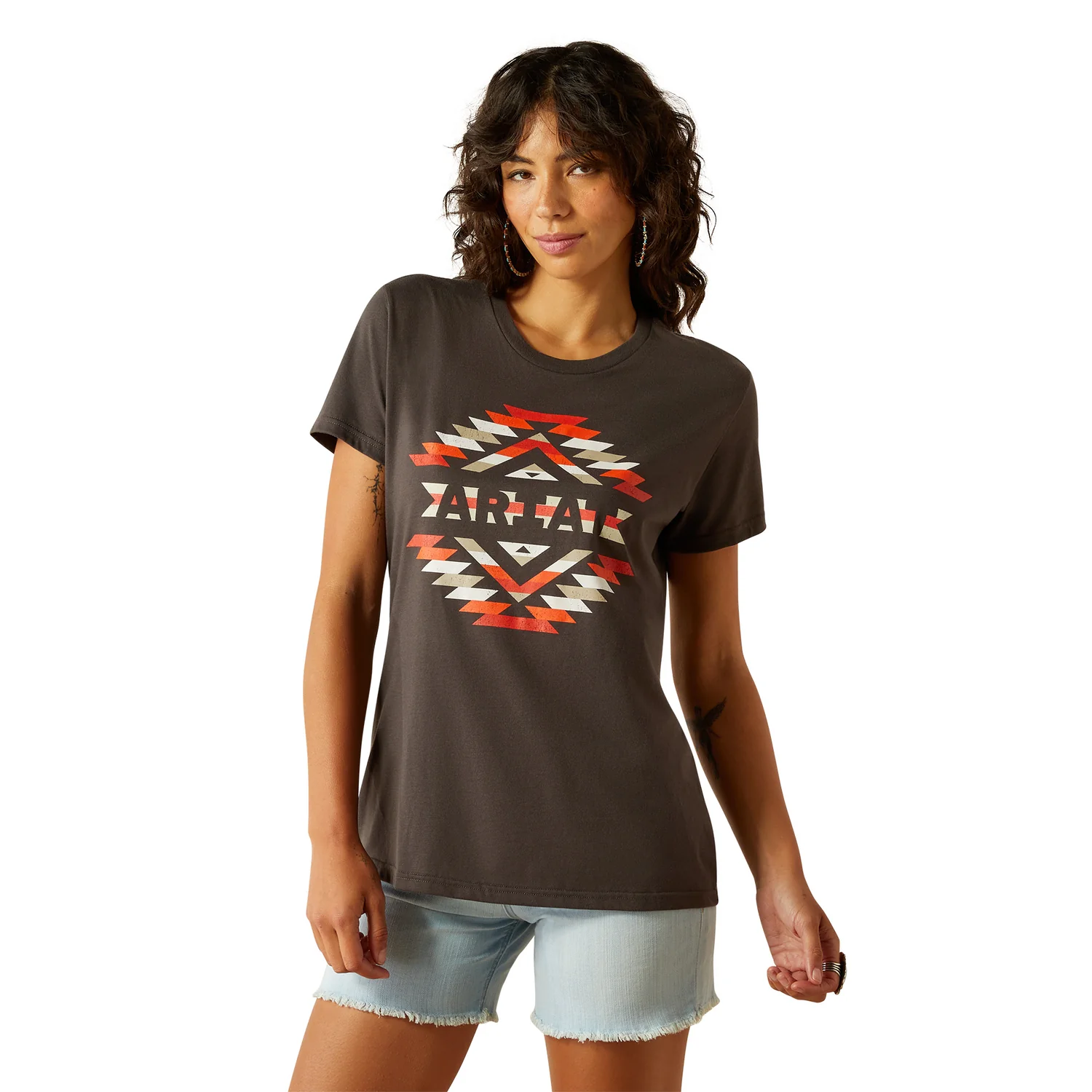 Ariat Women's Southwest Classic T Shirt - Vintage Black