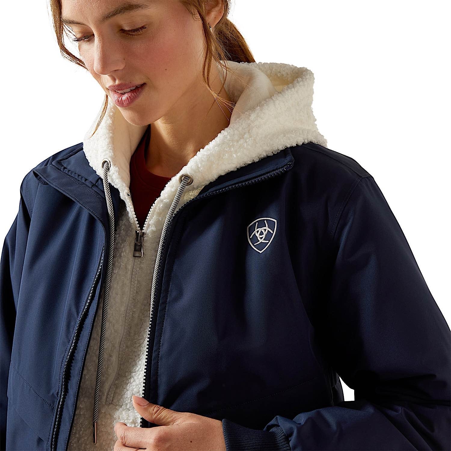 Ariat Women's Stable 2.0 Insulated Jacket - Navy - Image 4