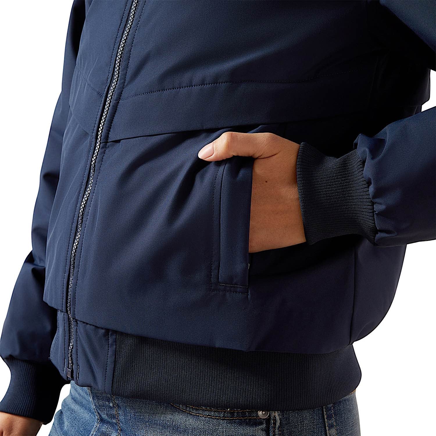 Ariat Women's Stable 2.0 Insulated Jacket - Navy - Image 5