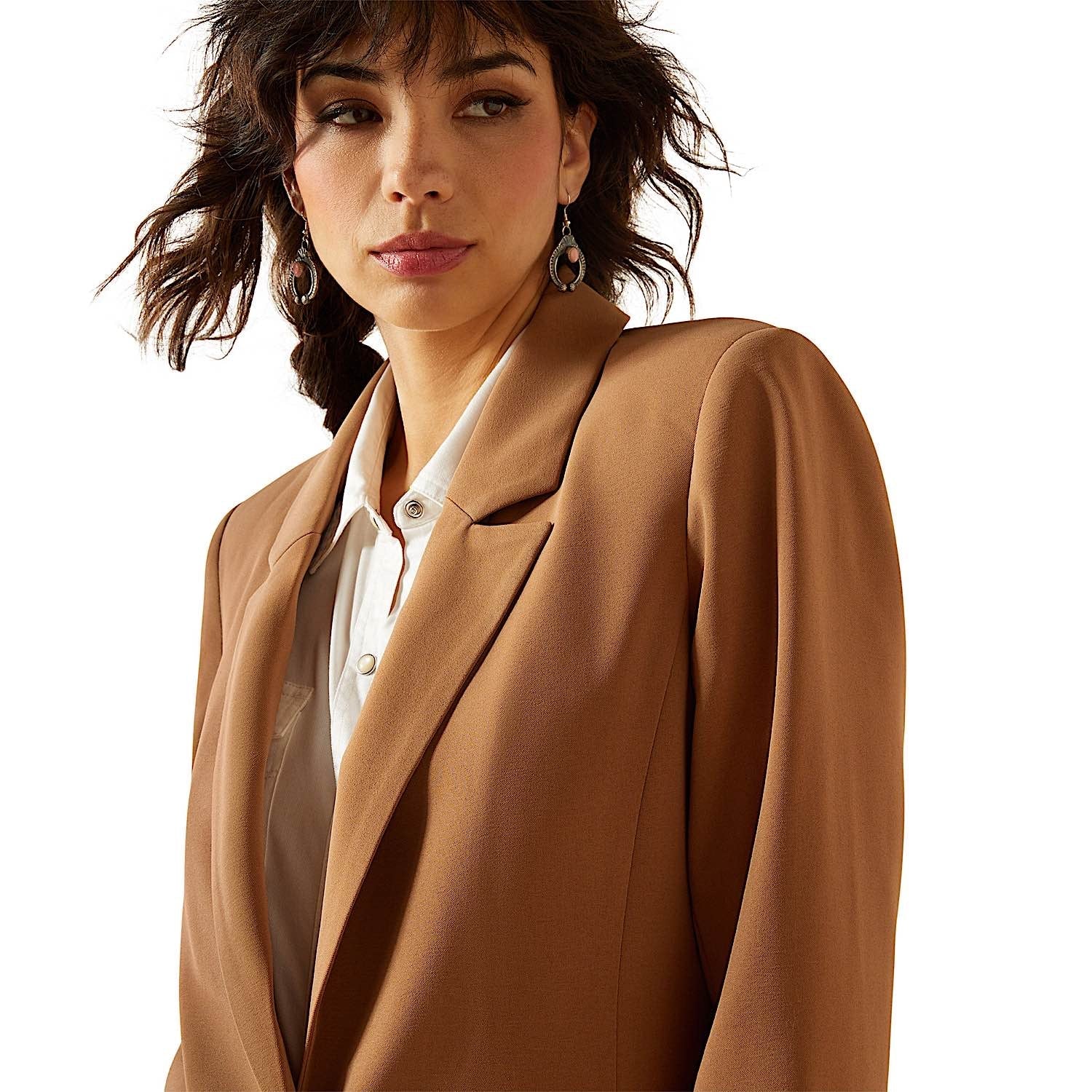 Ariat Women's Trailblazer Blazer - Toasted Coconut - Image 4
