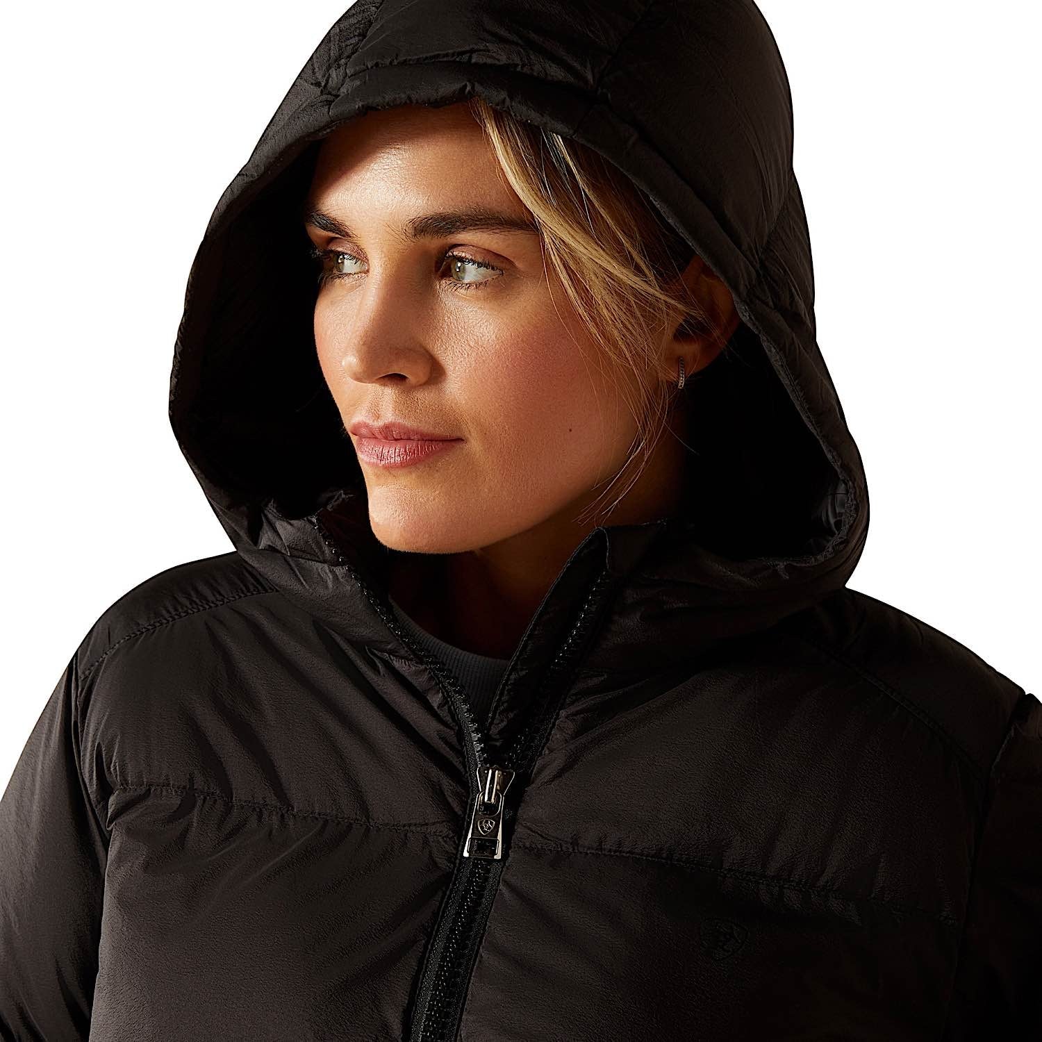 Ariat Women's Ultrapuff Down Coat - Black - Image 4