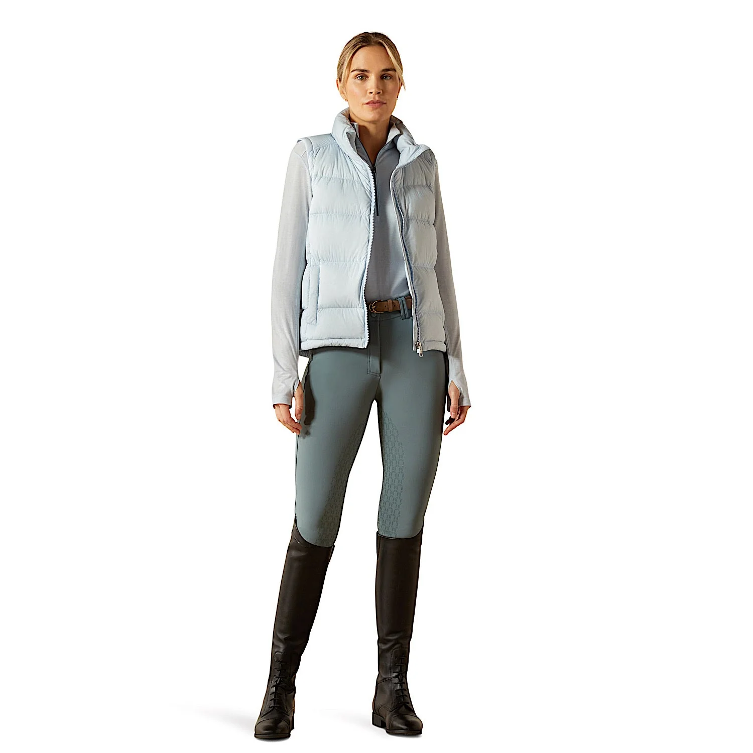 Ariat Women's Ultrapuff Down Vest - Skyway - Image 3