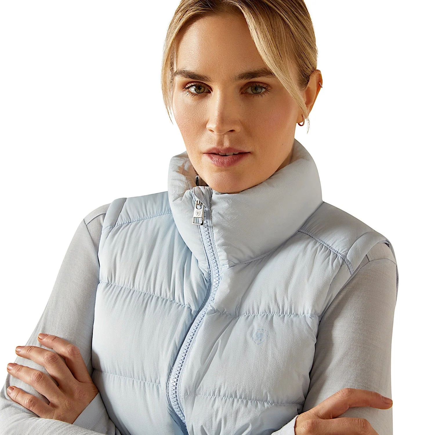 Ariat Women's Ultrapuff Down Vest - Skyway - Image 5