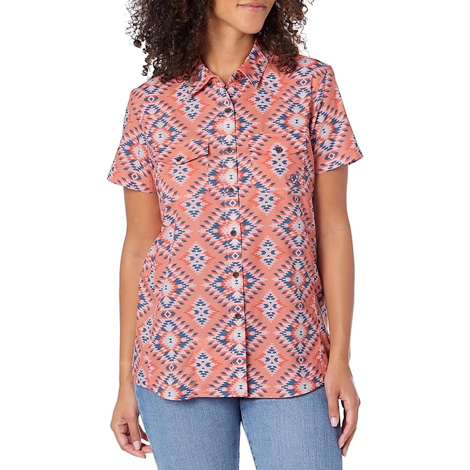 Ariat Women's VentTEK S/S Shirt Antonia Print