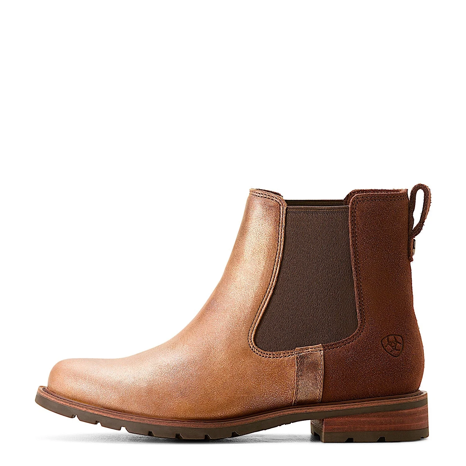 Ariat Women's Wexford Boot - Metallic Pearl/Polo Brown - Image 2