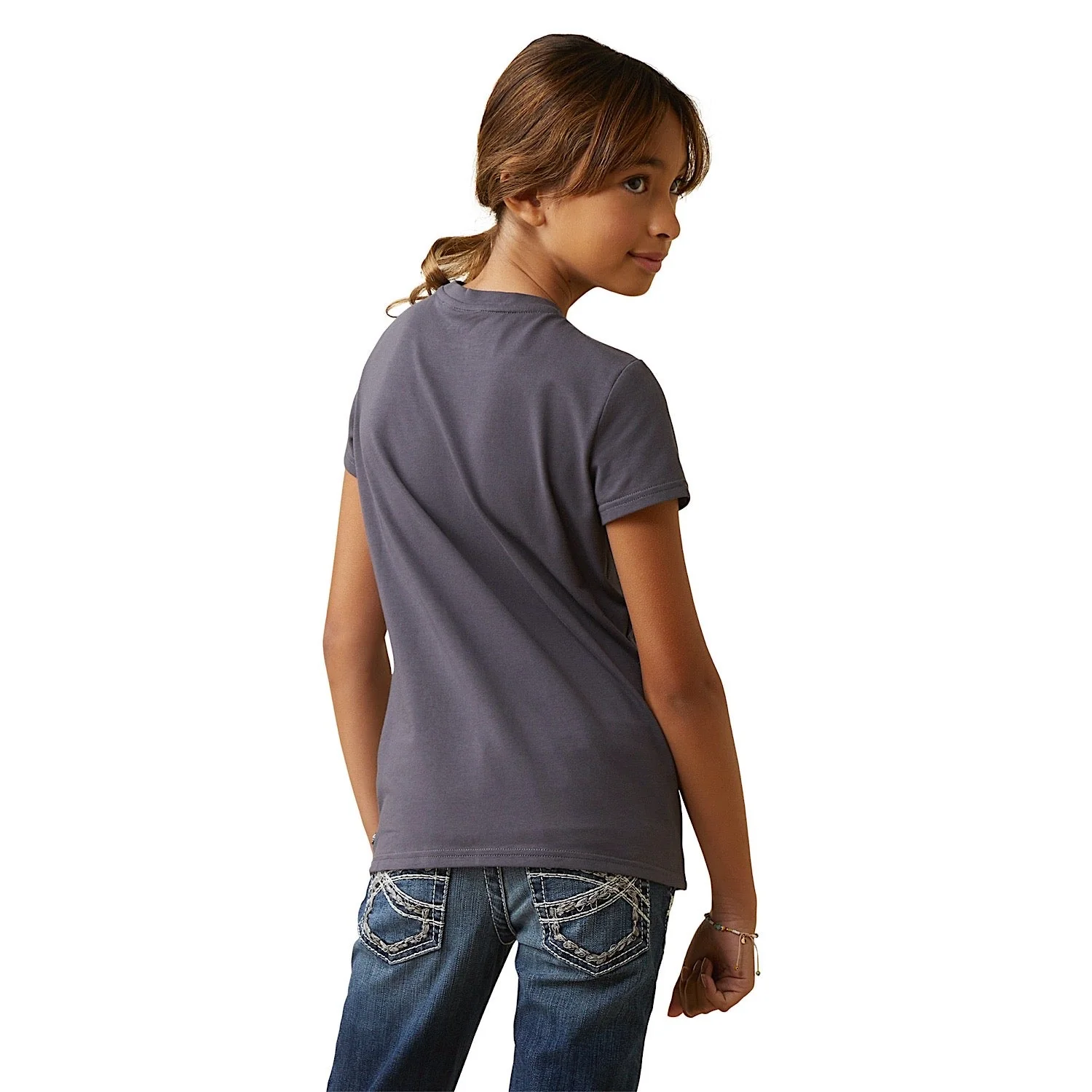 Ariat Youth Cuteness SS T-Shirt Periscope - Image 5